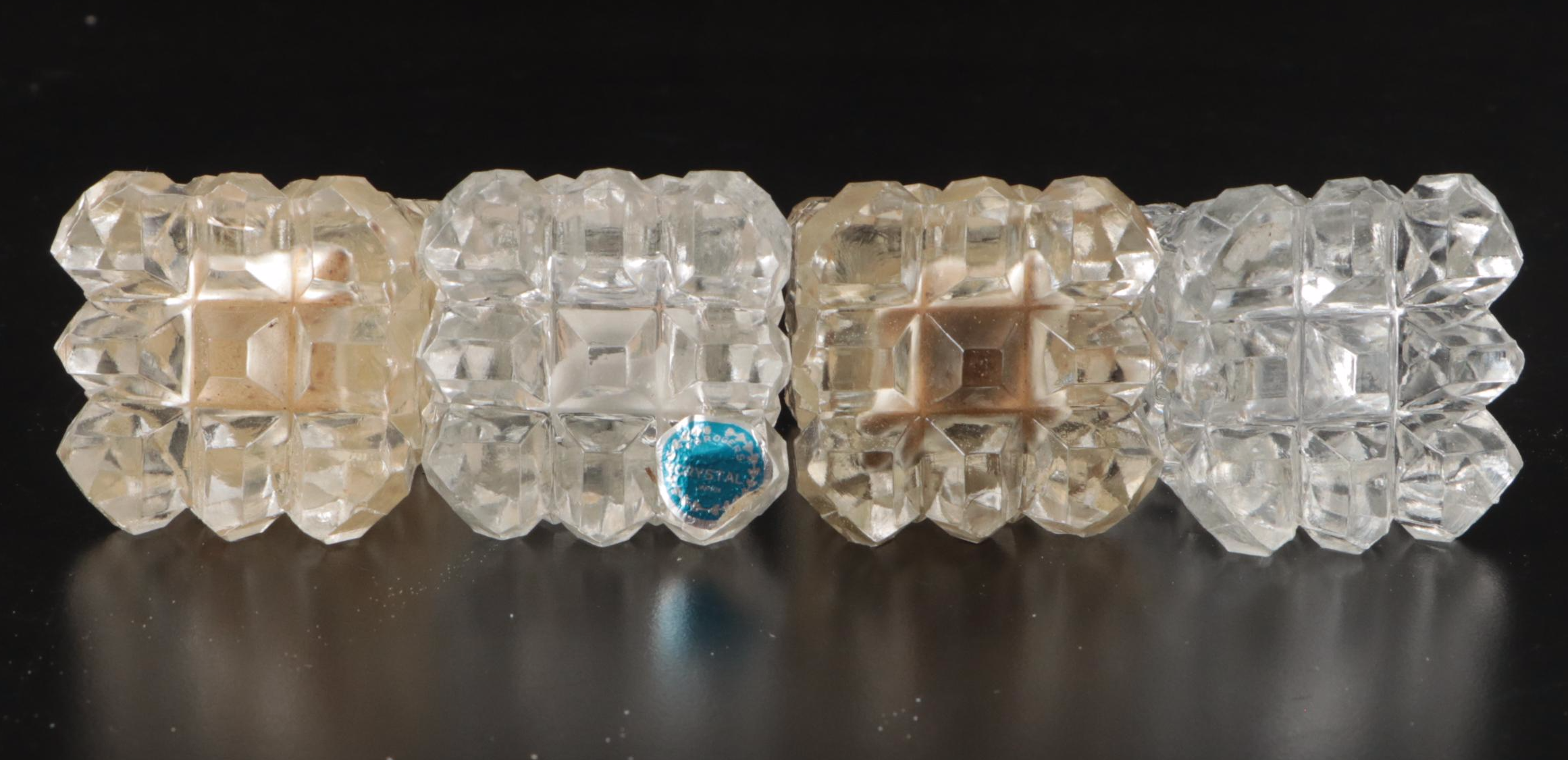 Avon Glass Bowl, Glass Cruet, Crystal Shakers, and More Table Accessories