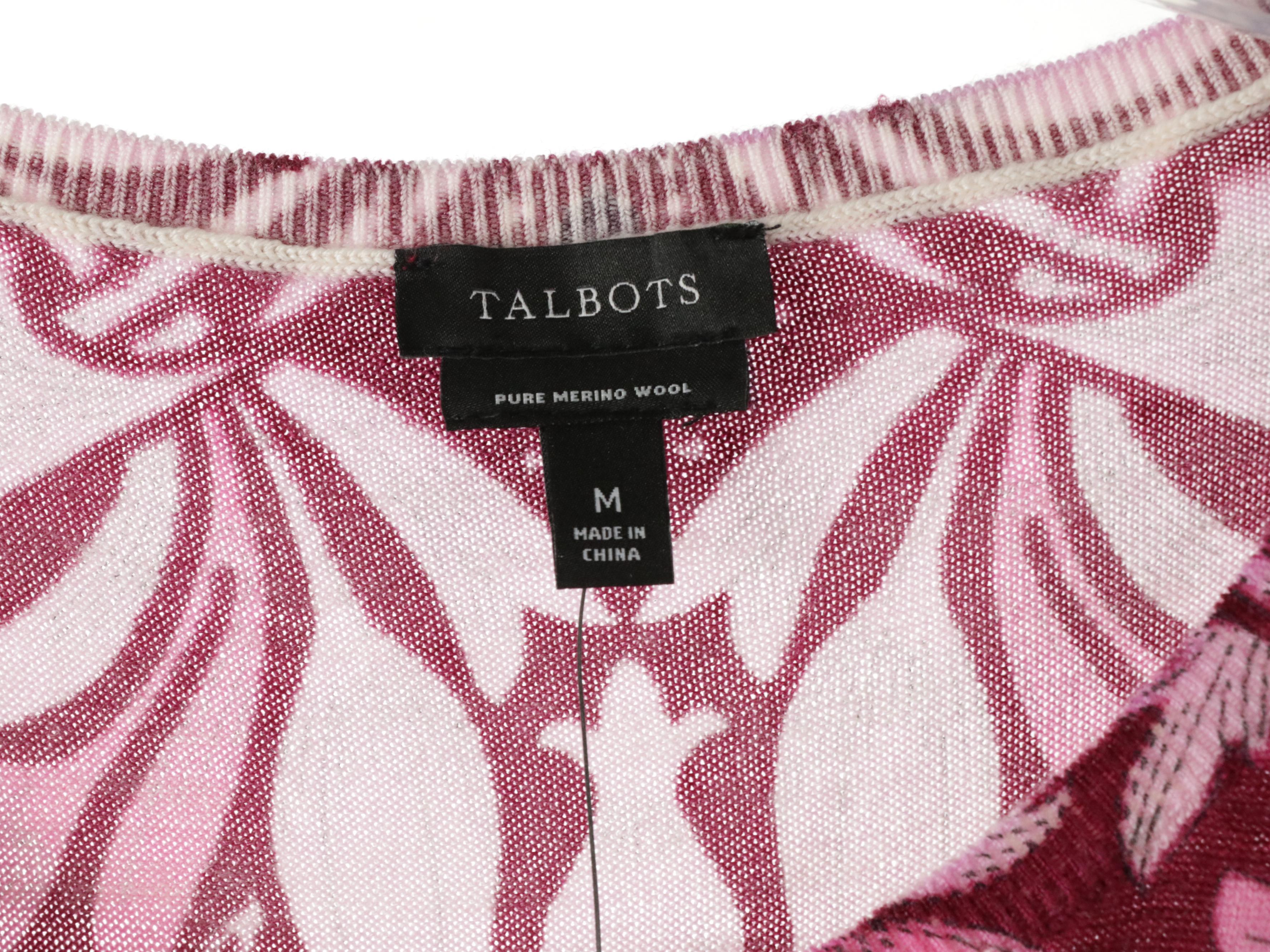 Talbots Floral Wool Sweater, Wool Blend Single-Button Blazer and Coat, With Tags