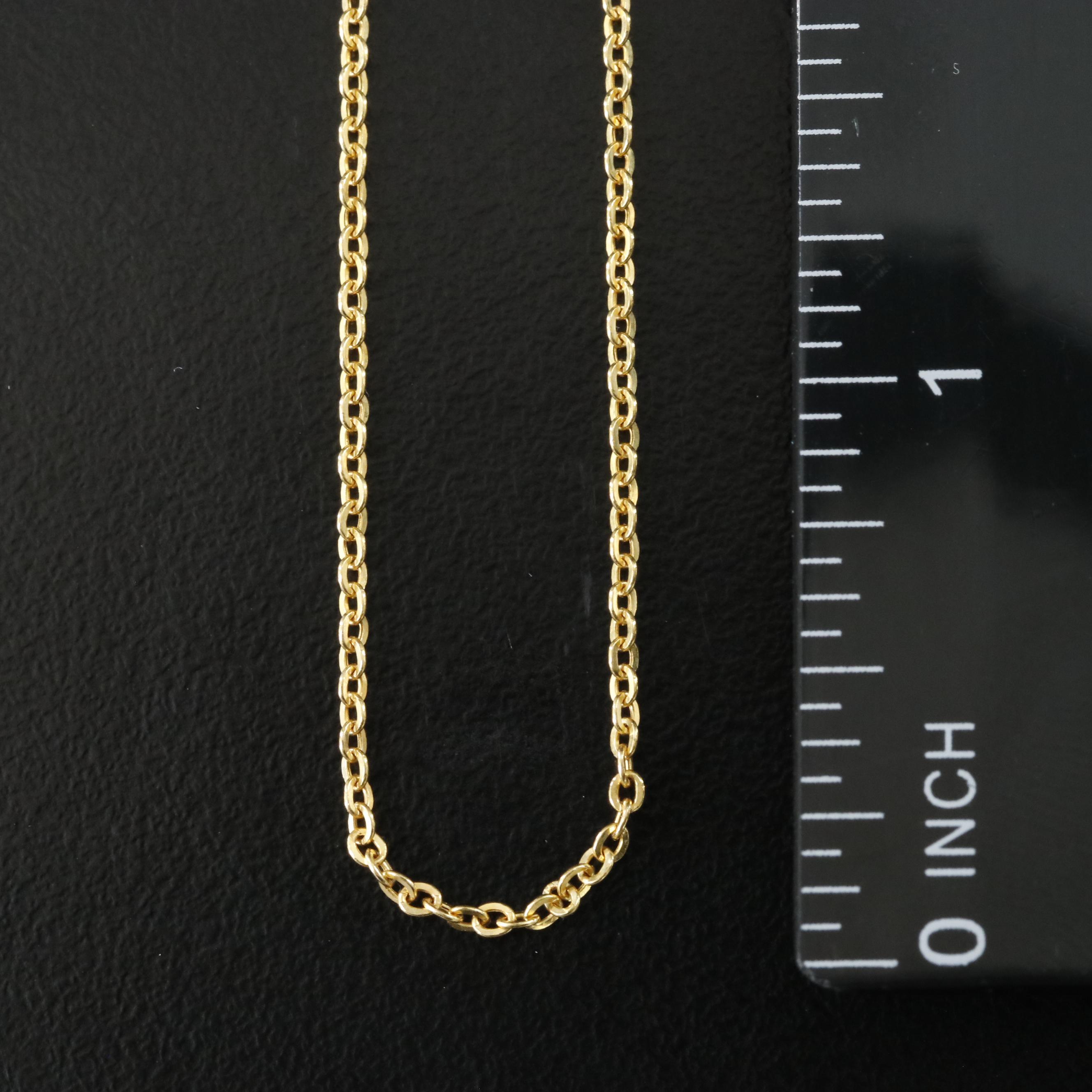 14K Cable Chain Necklace
