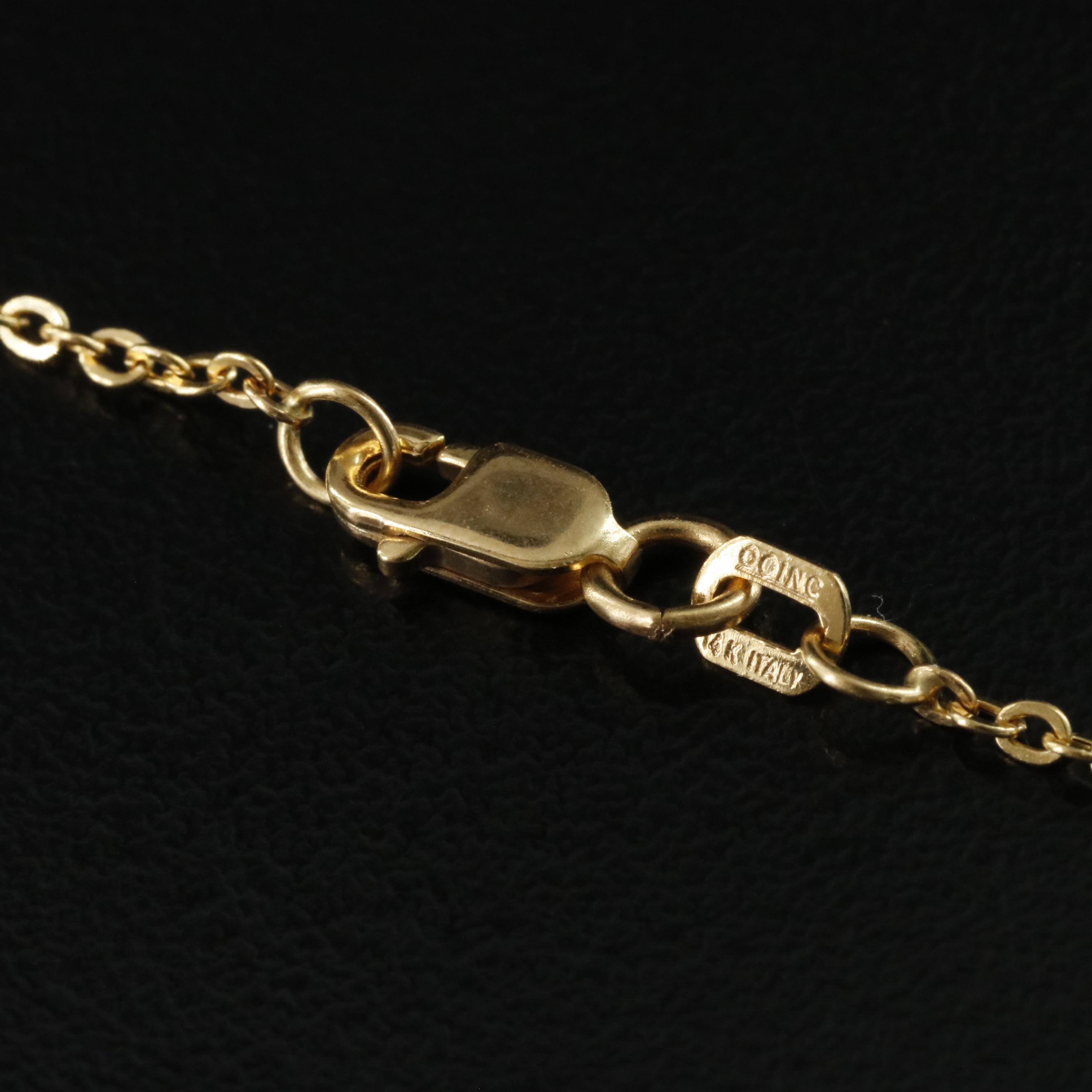 14K Cable Chain Necklace