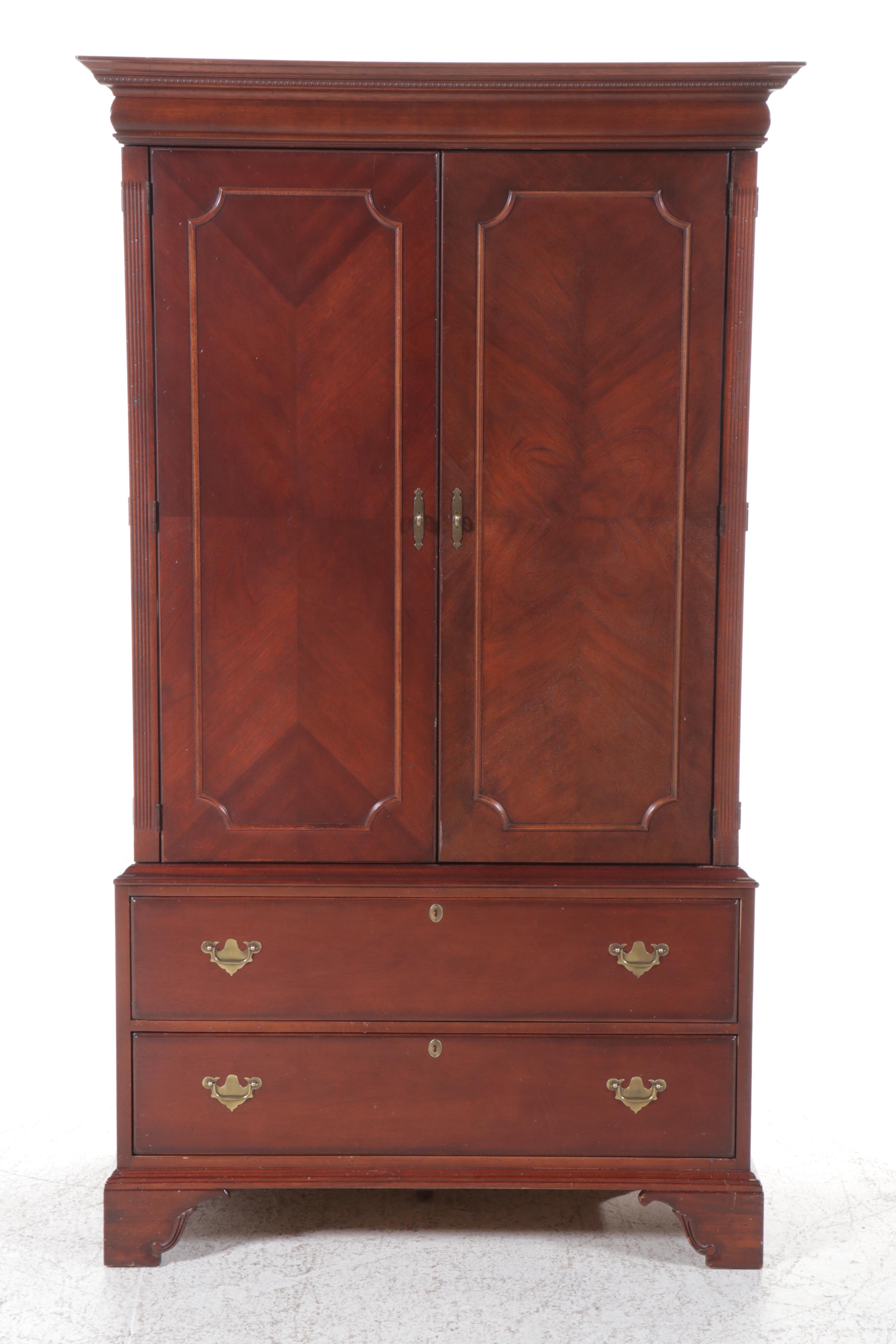 Lexington "Palmer Home Collection" Mahogany Media Cabinet