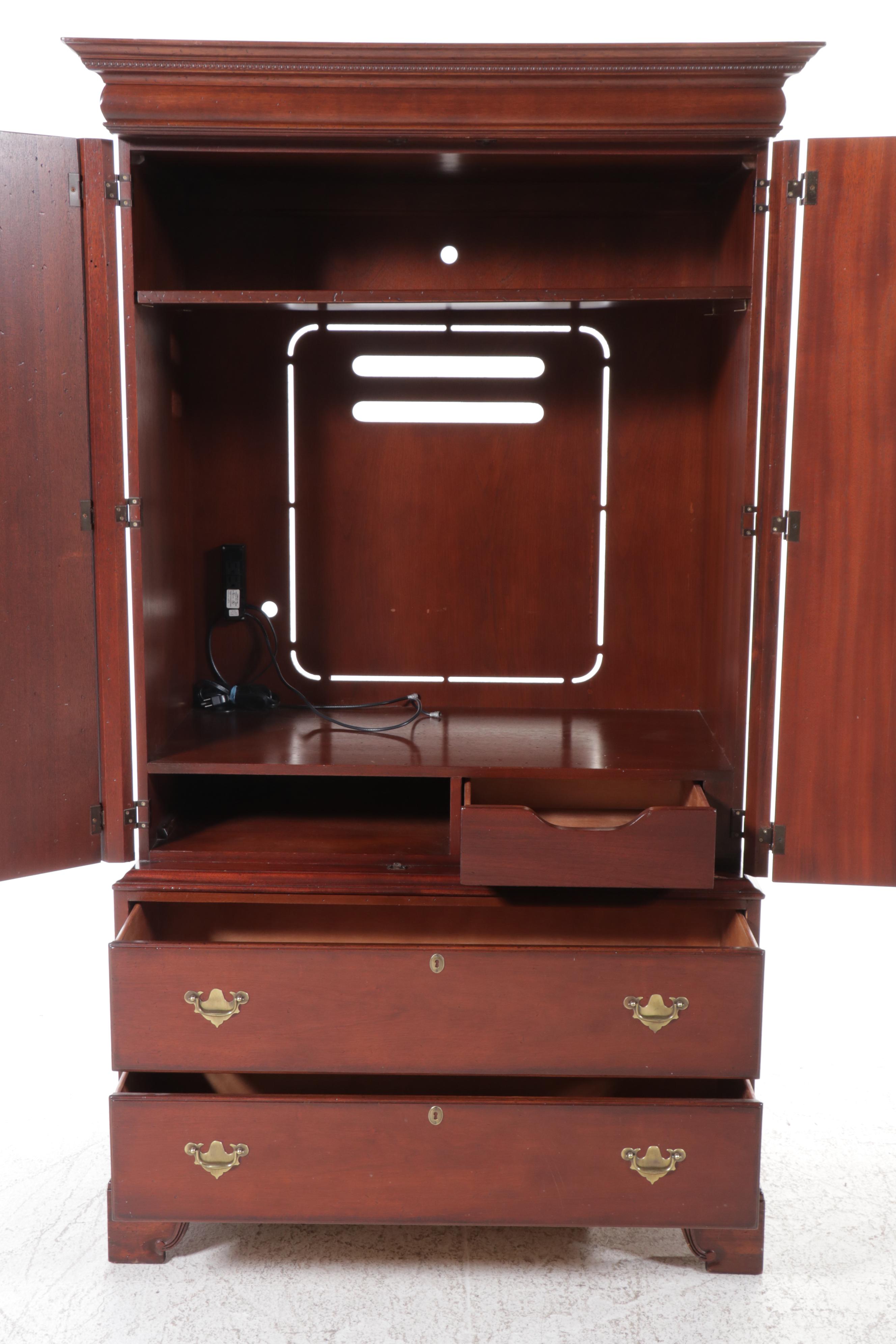 Lexington "Palmer Home Collection" Mahogany Media Cabinet