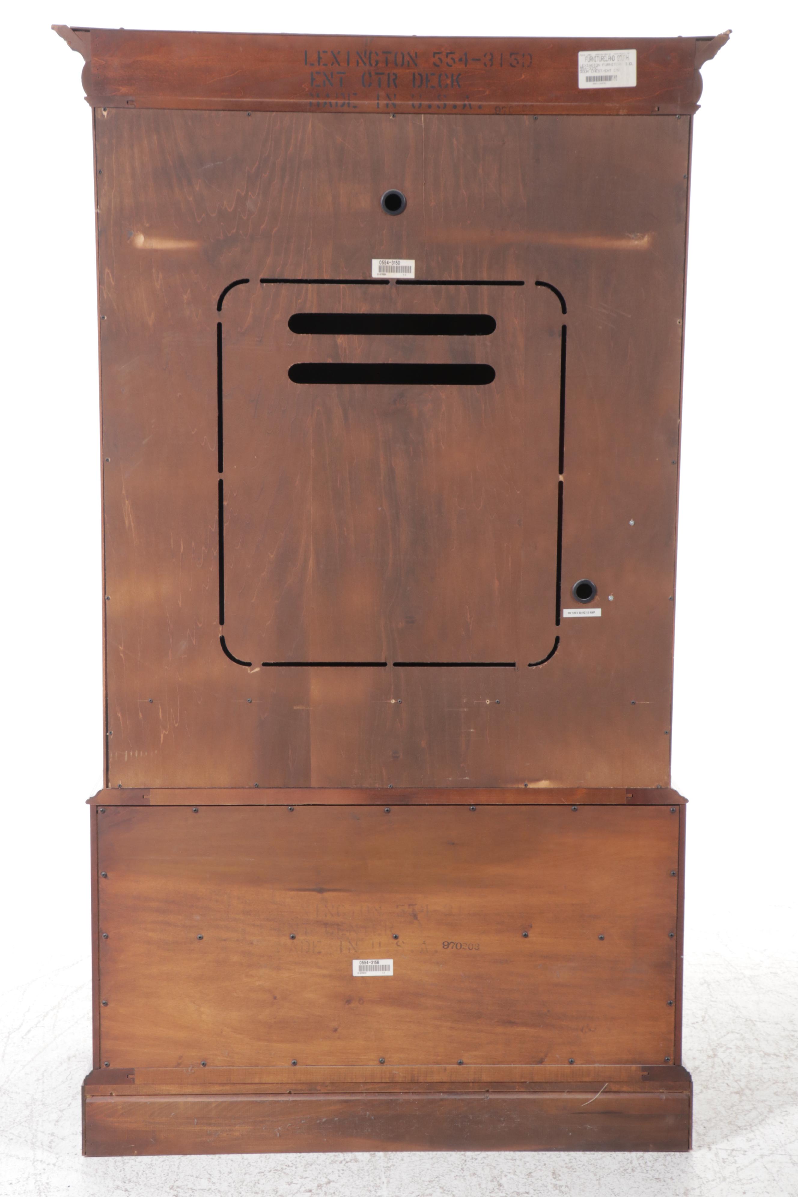 Lexington "Palmer Home Collection" Mahogany Media Cabinet