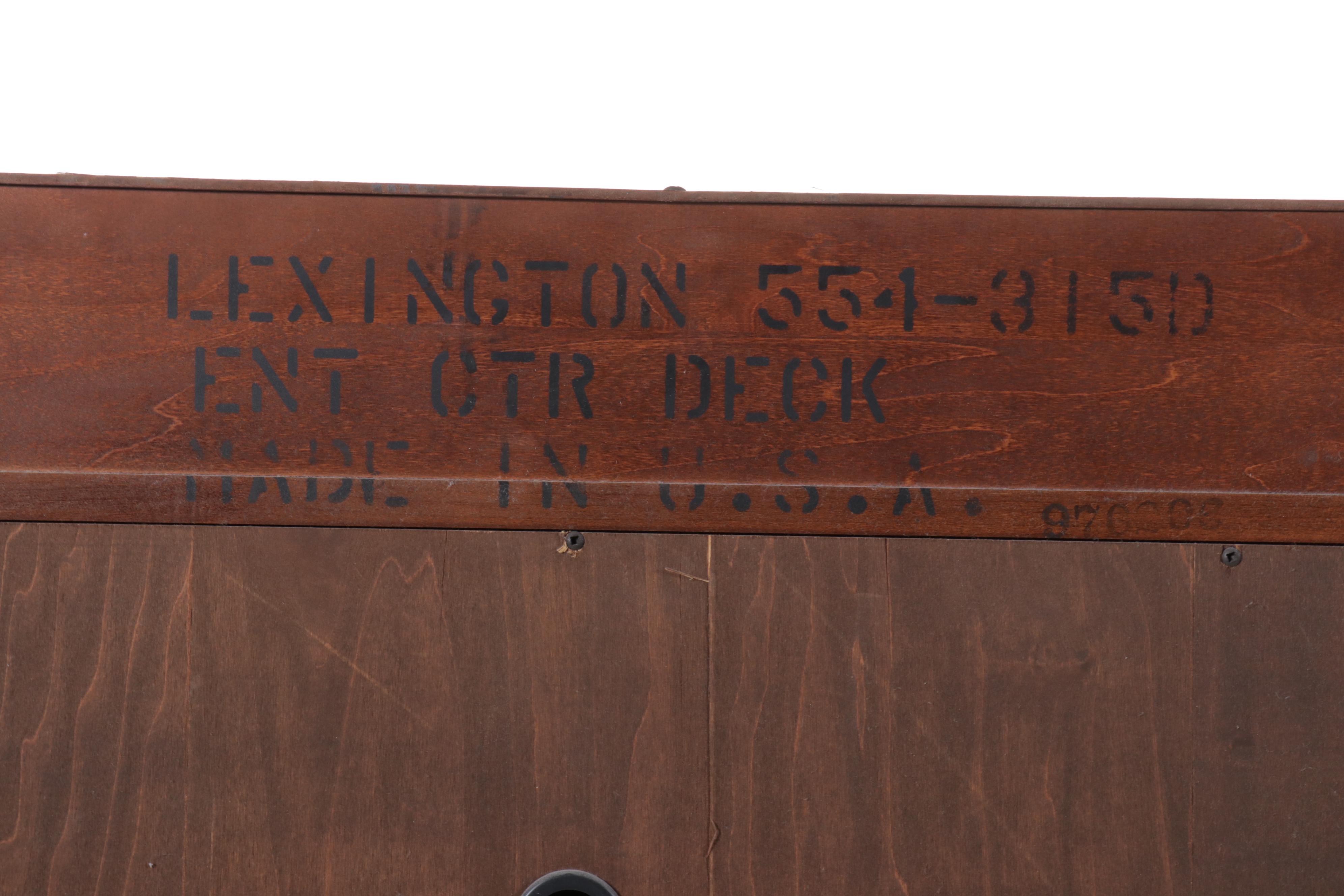 Lexington "Palmer Home Collection" Mahogany Media Cabinet