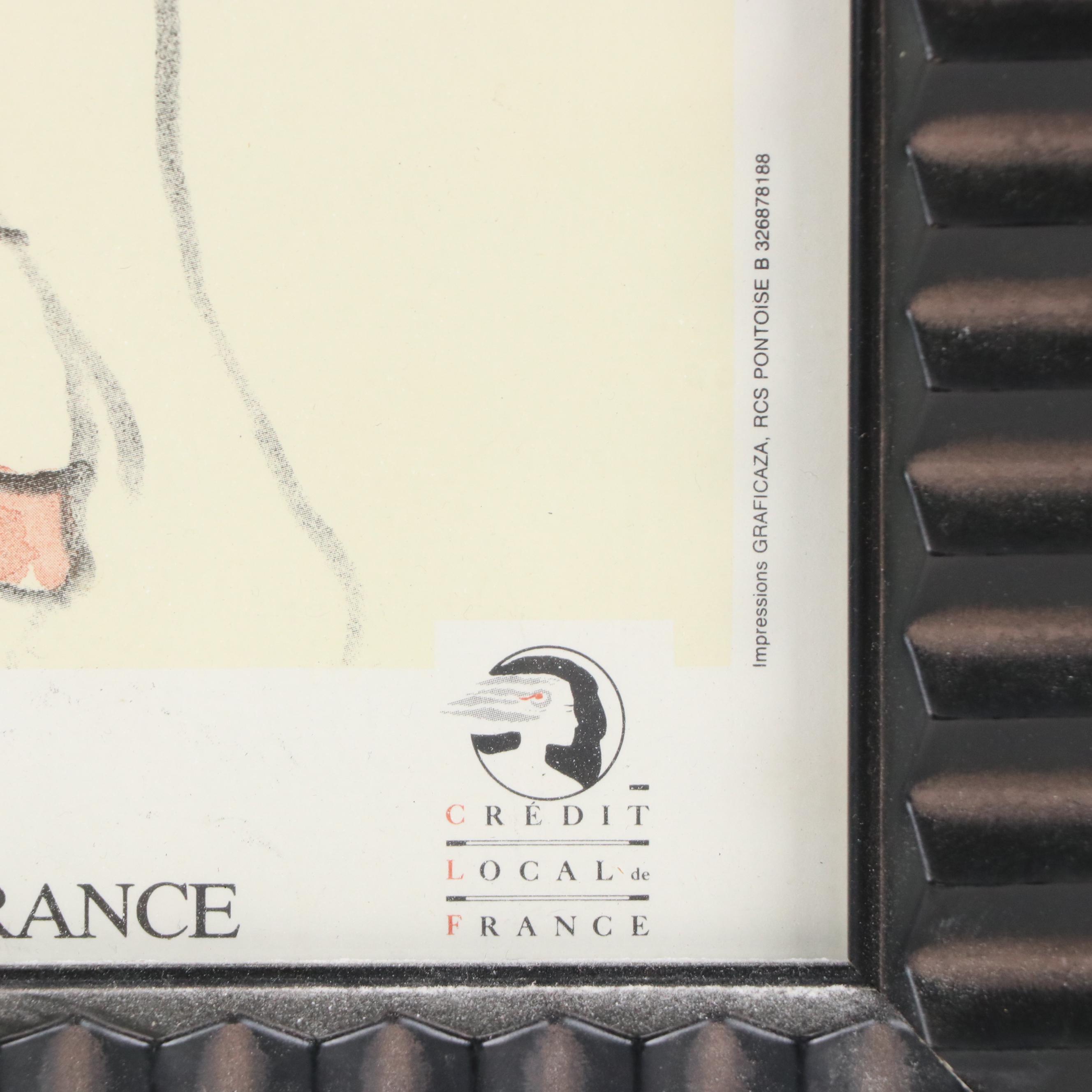 Festival D'Avignon 1988 Offset Lithograph Poster