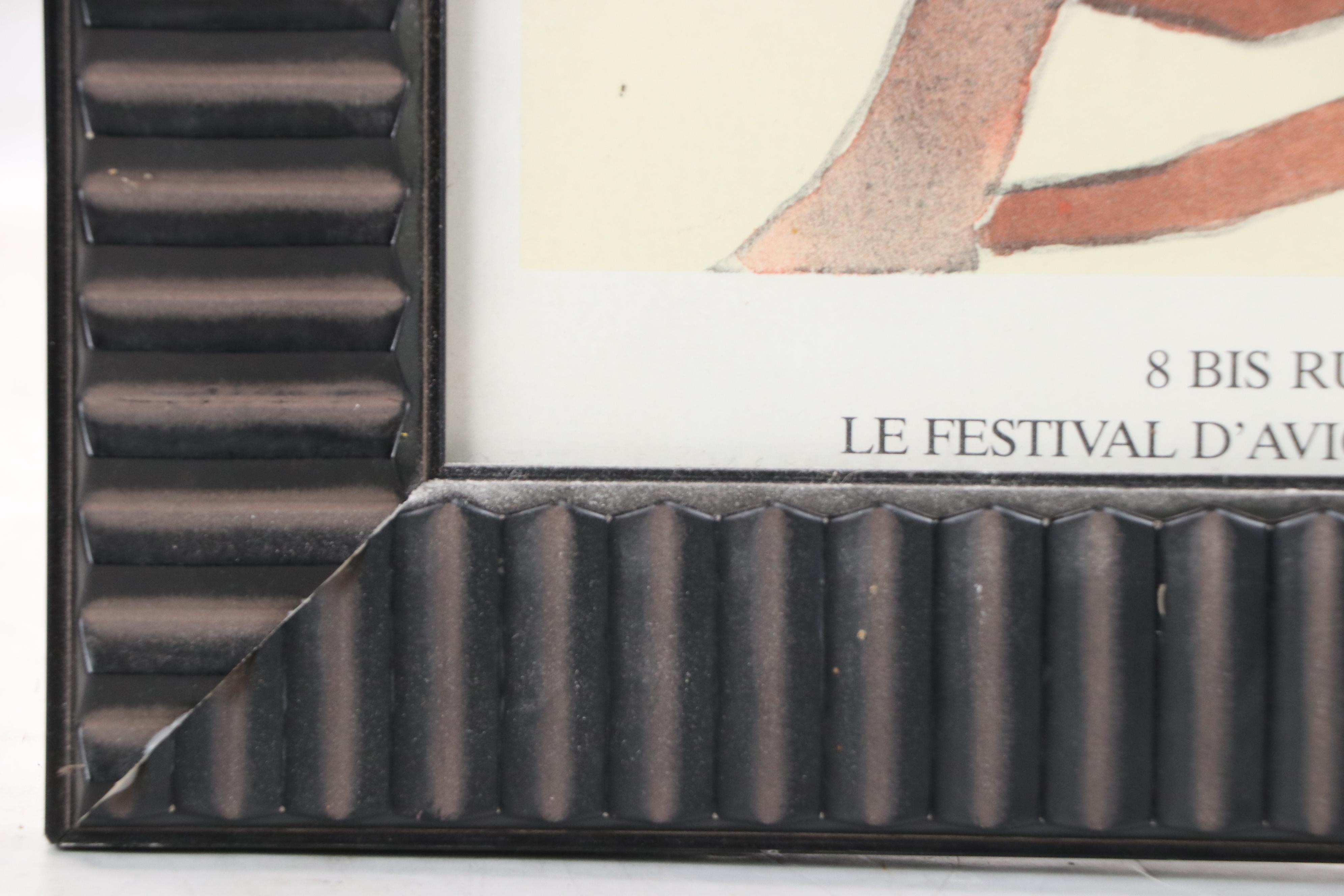 Festival D'Avignon 1988 Offset Lithograph Poster