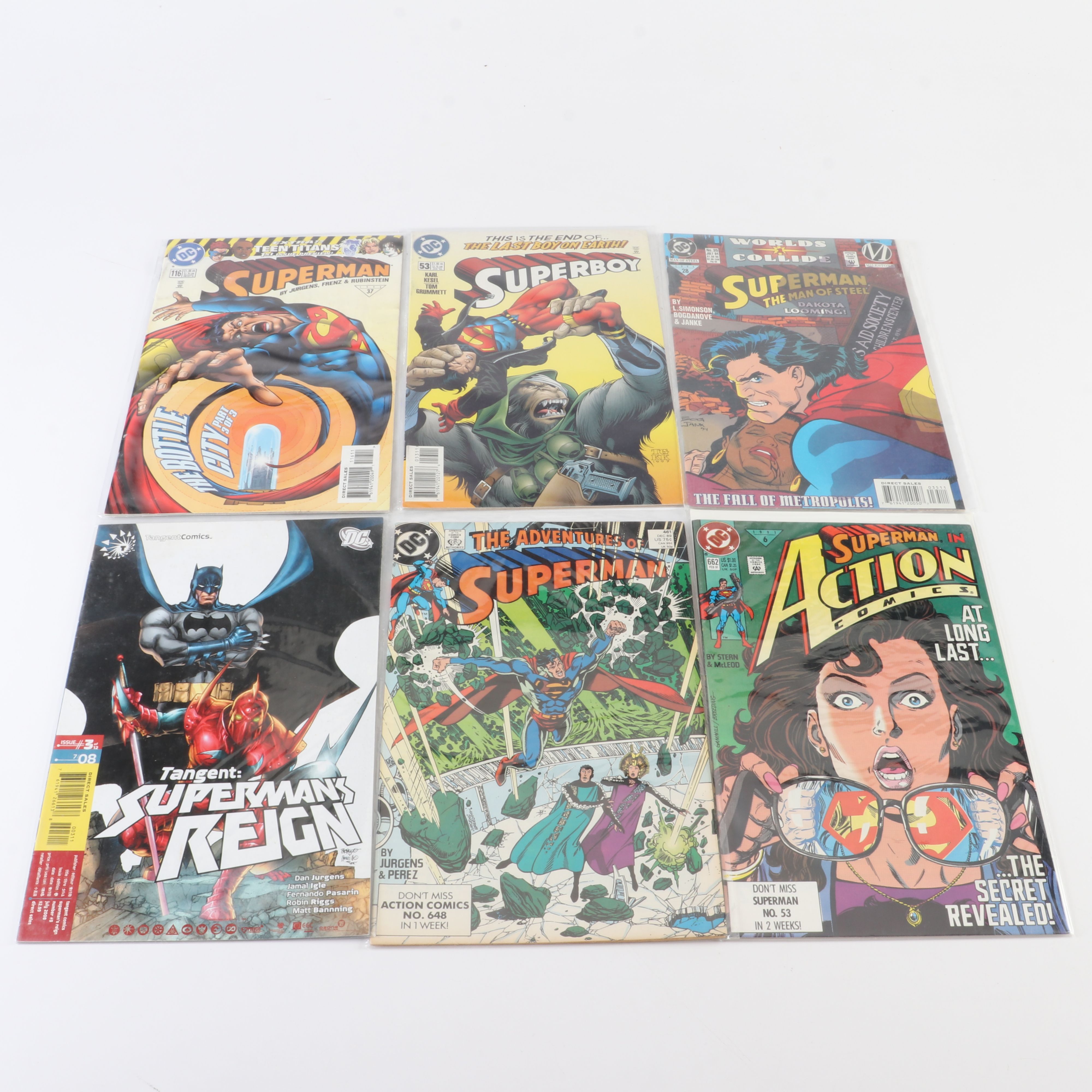 Collection of Ninety Comic Books, Mainly Modern Age