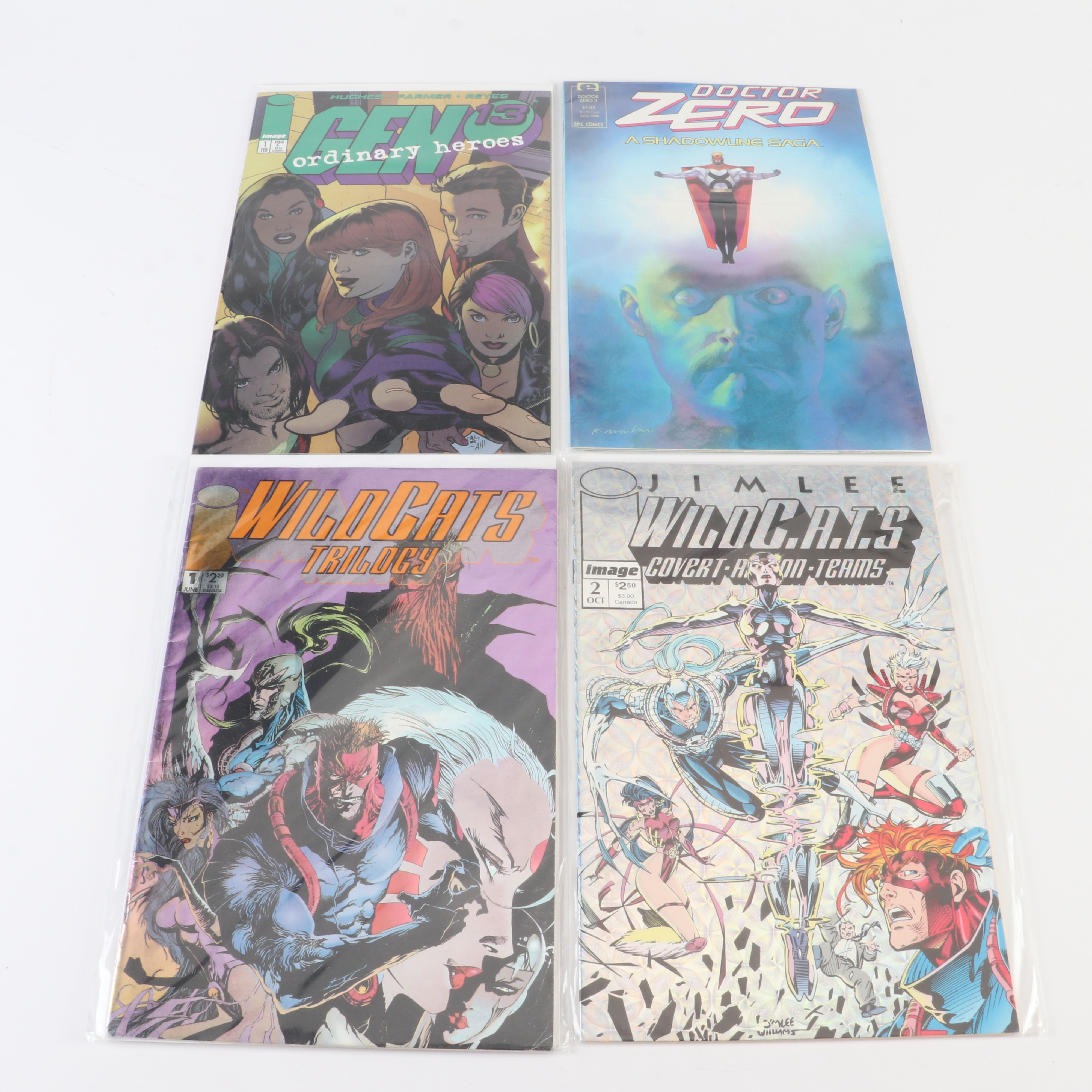 Collection of Ninety Comic Books, Mainly Modern Age