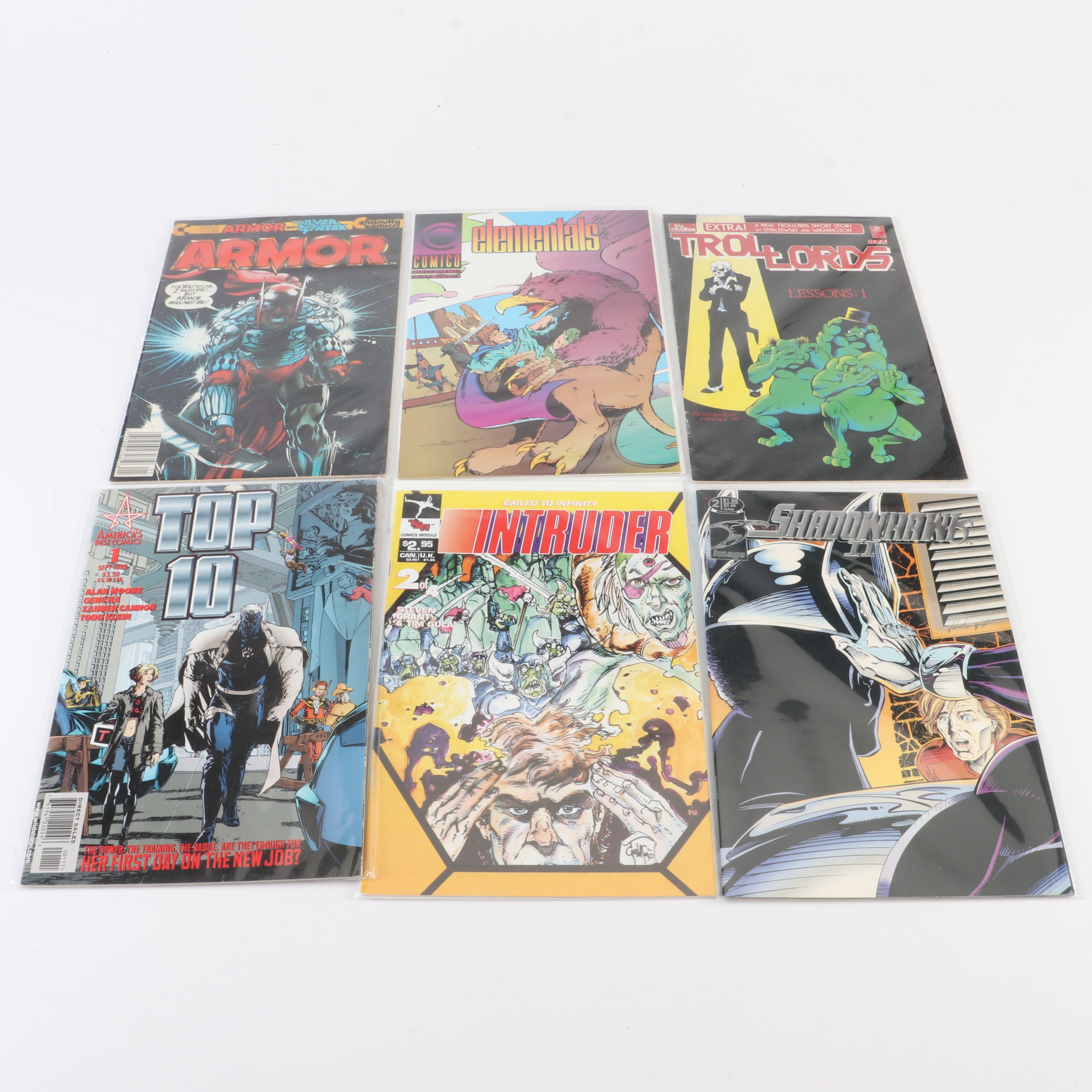 Collection of Ninety Comic Books, Mainly Modern Age