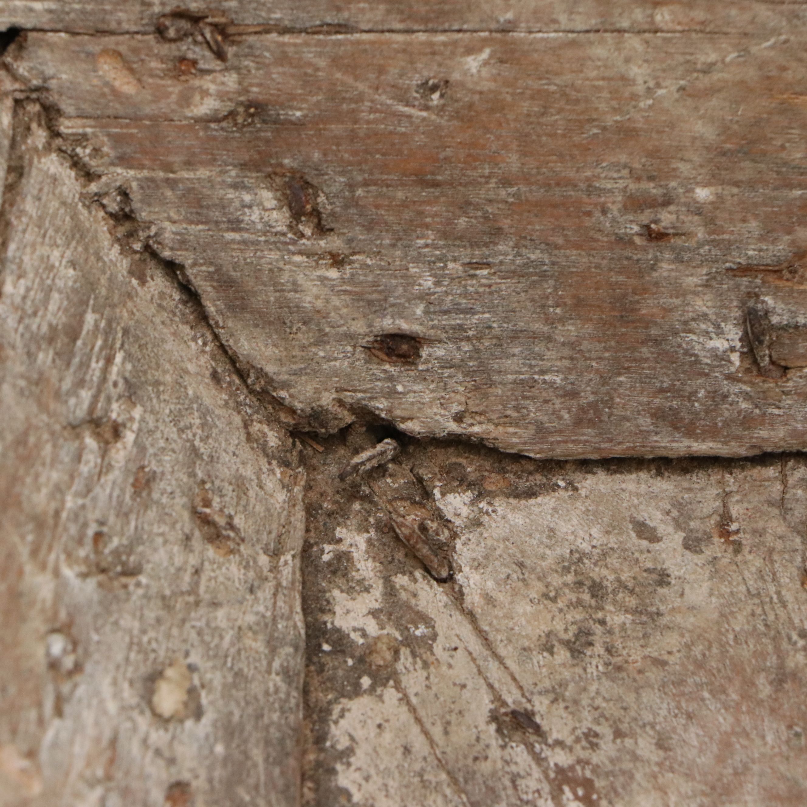 Antique Chinese Wooden Rice Bucket