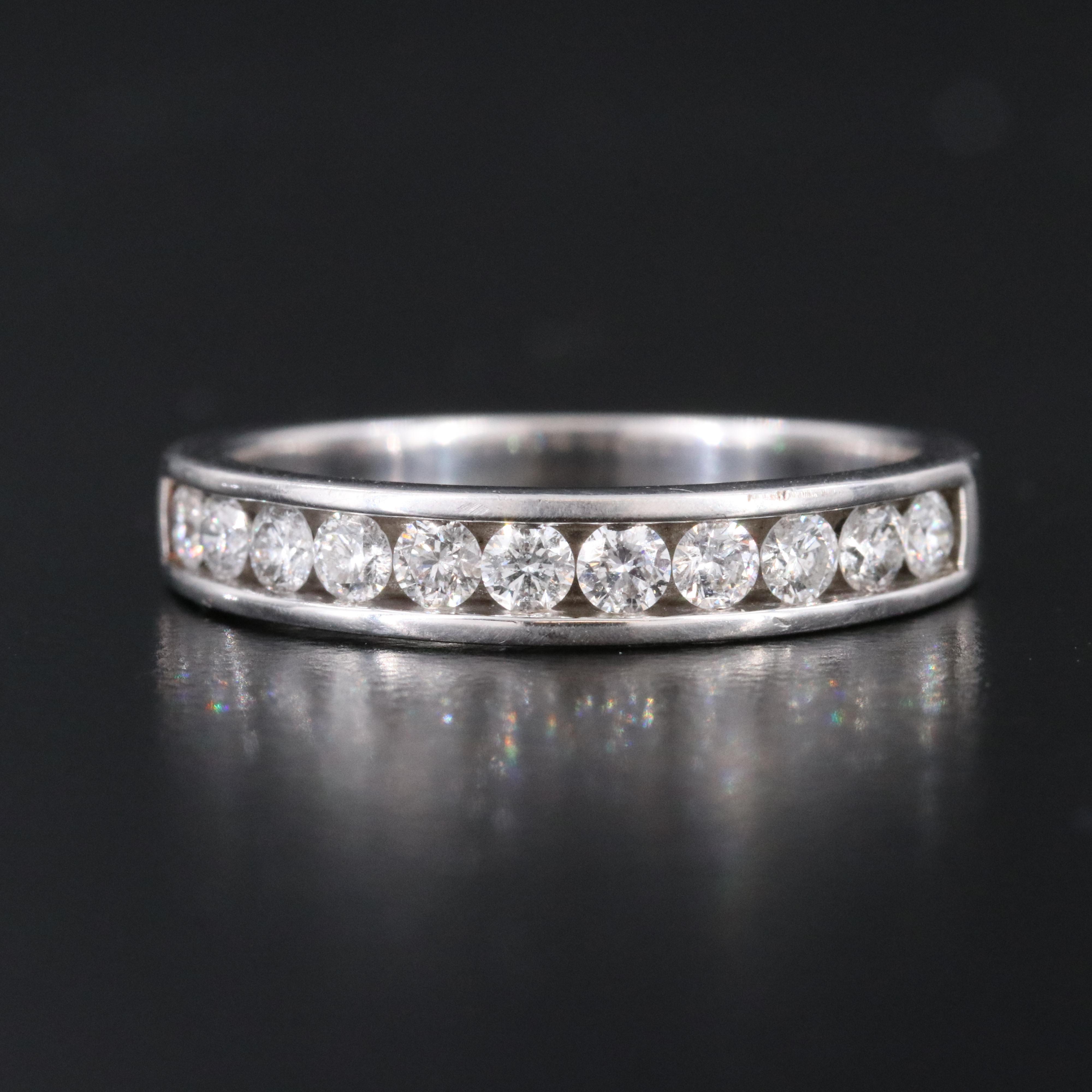 Sterling Diamond Ring