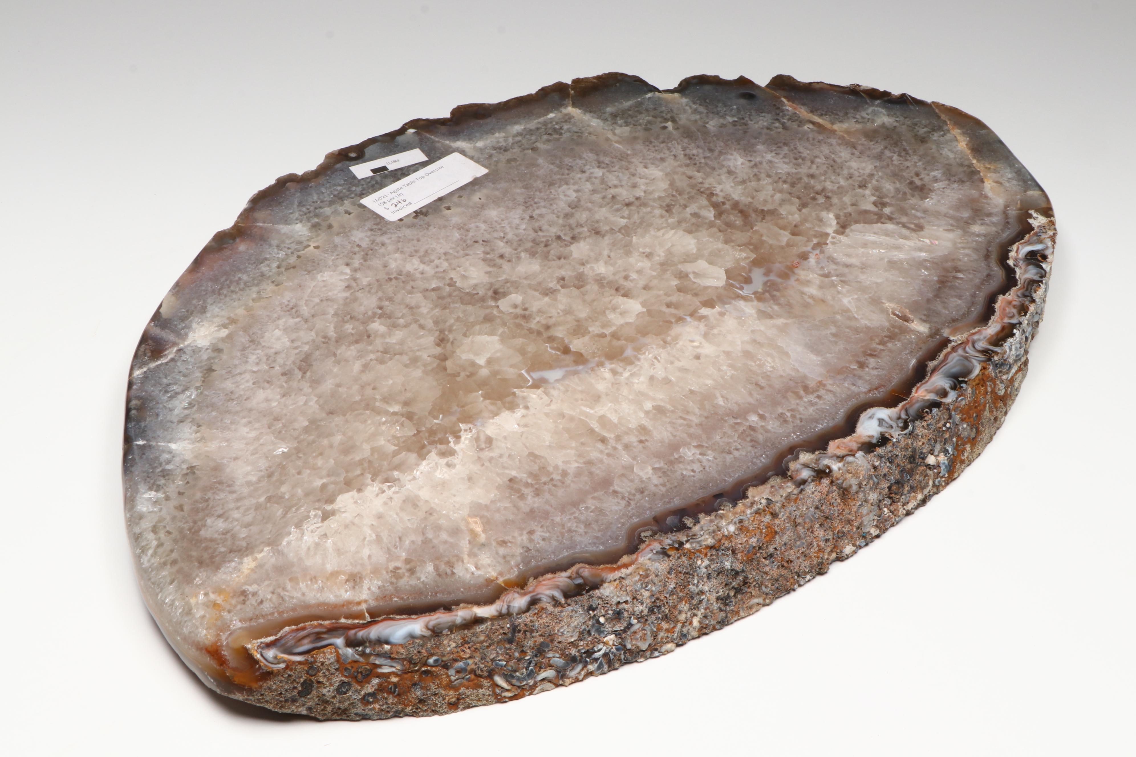 Polished Agate Slab Table Top