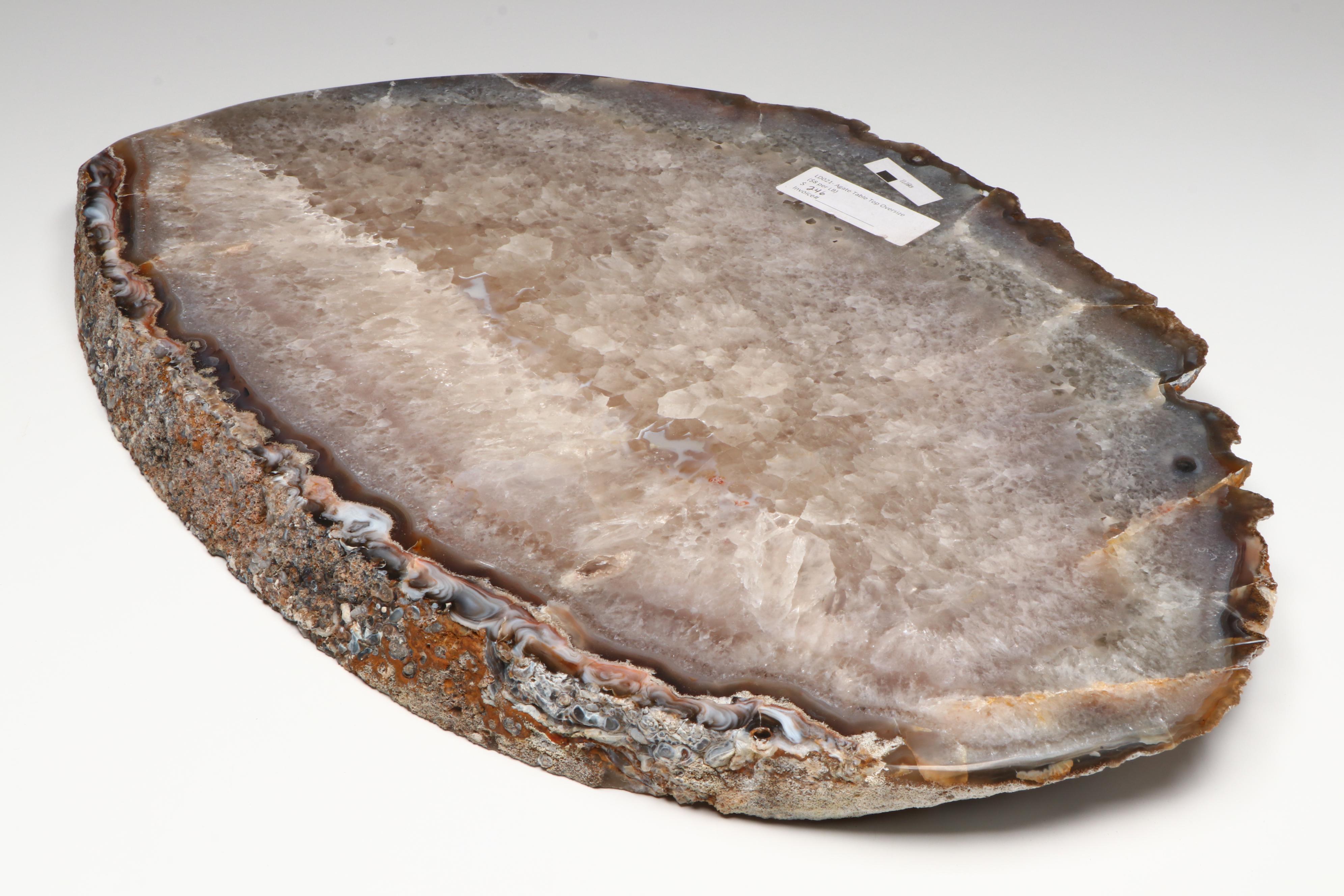 Polished Agate Slab Table Top