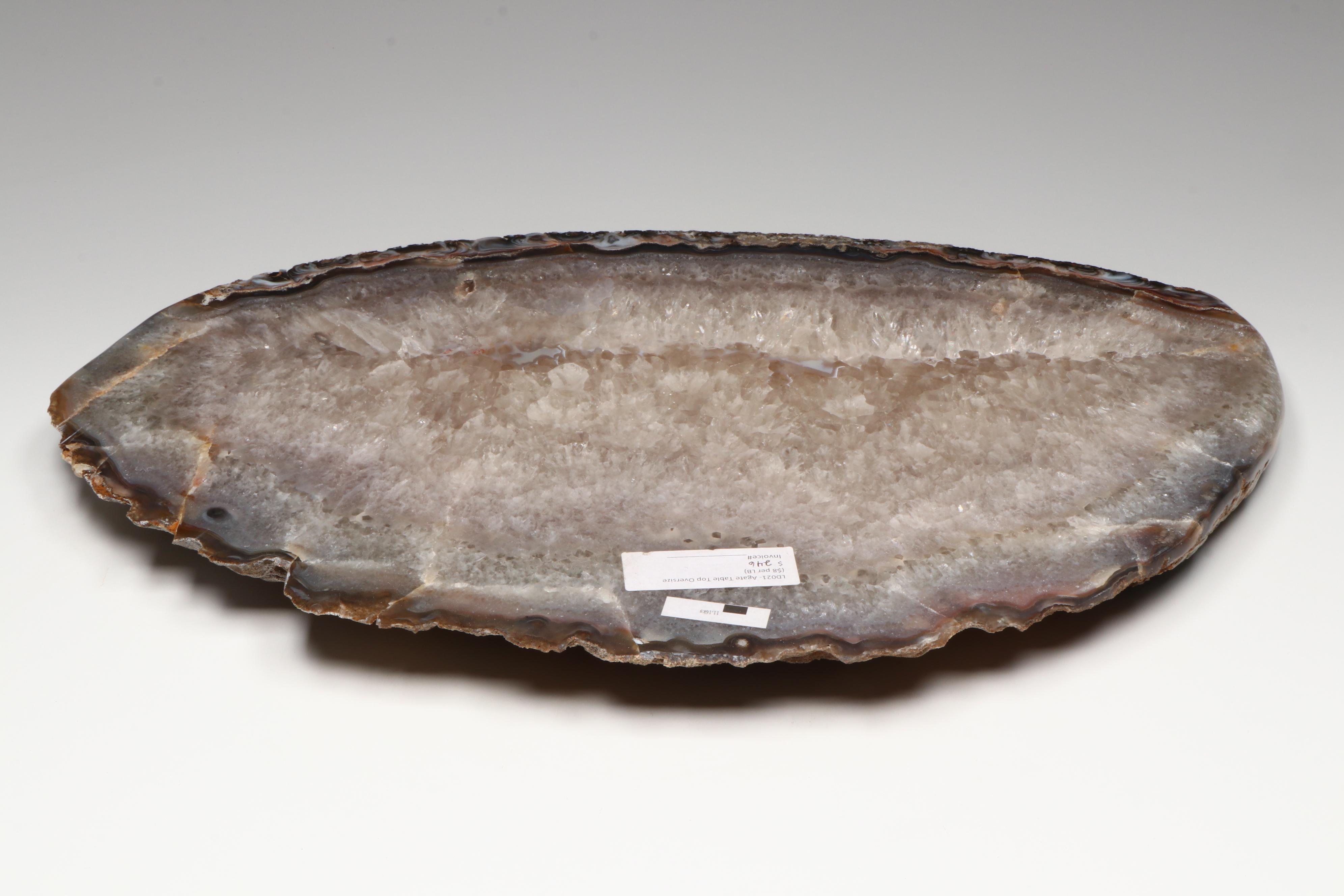 Polished Agate Slab Table Top