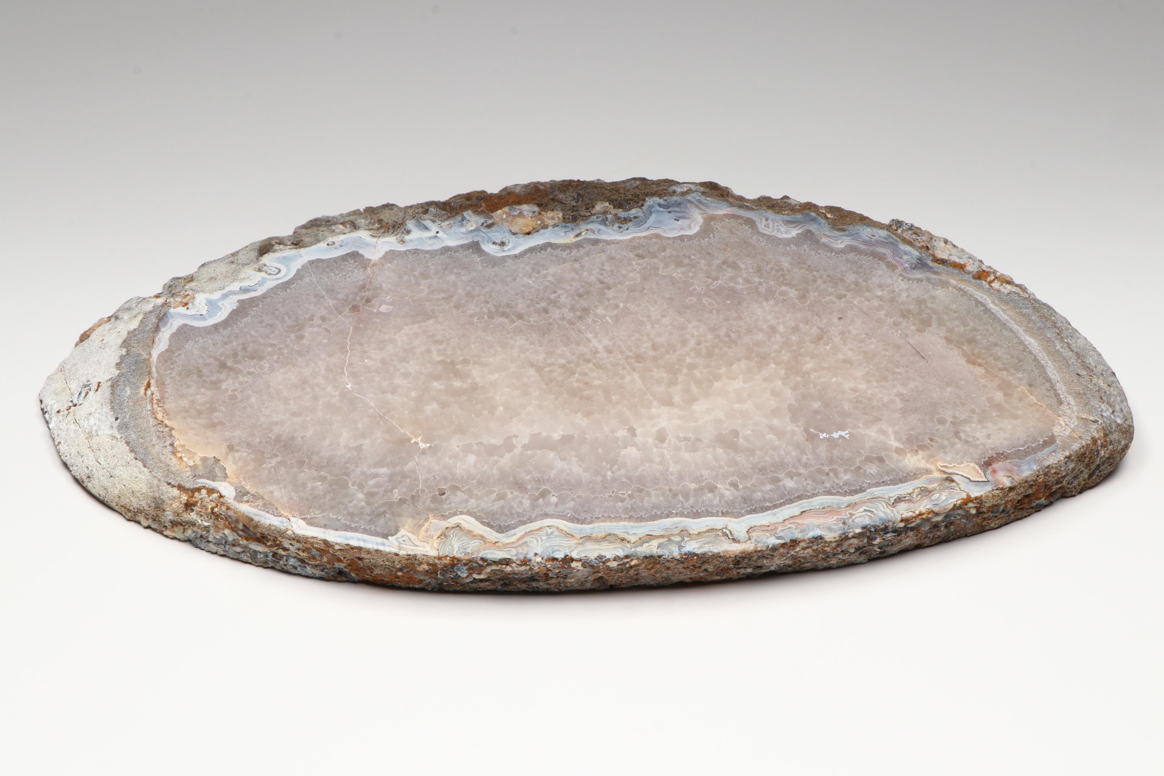 Polished Agate Slab Table Top