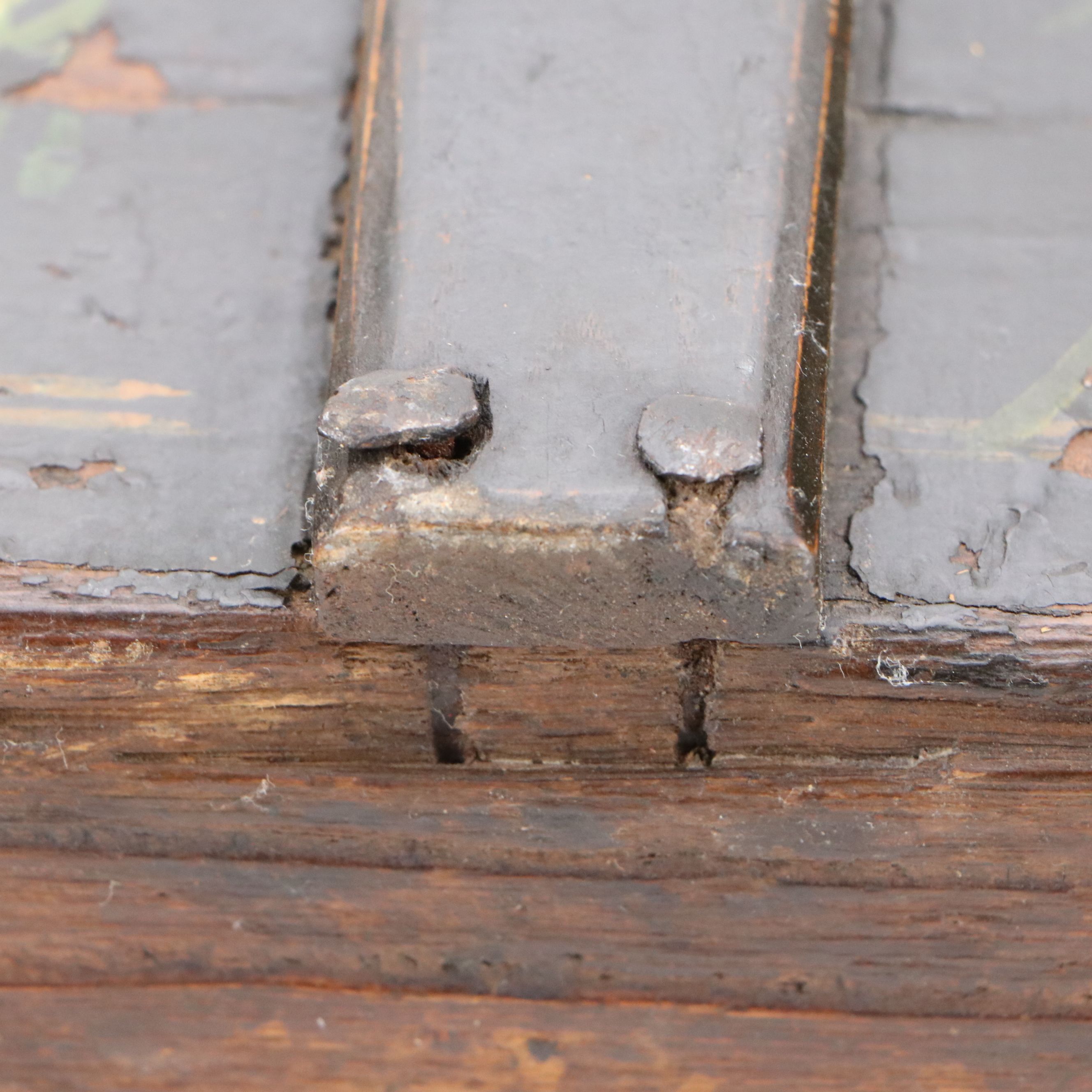 Chinese Hand-Painted Wooden Basket Lunchbox