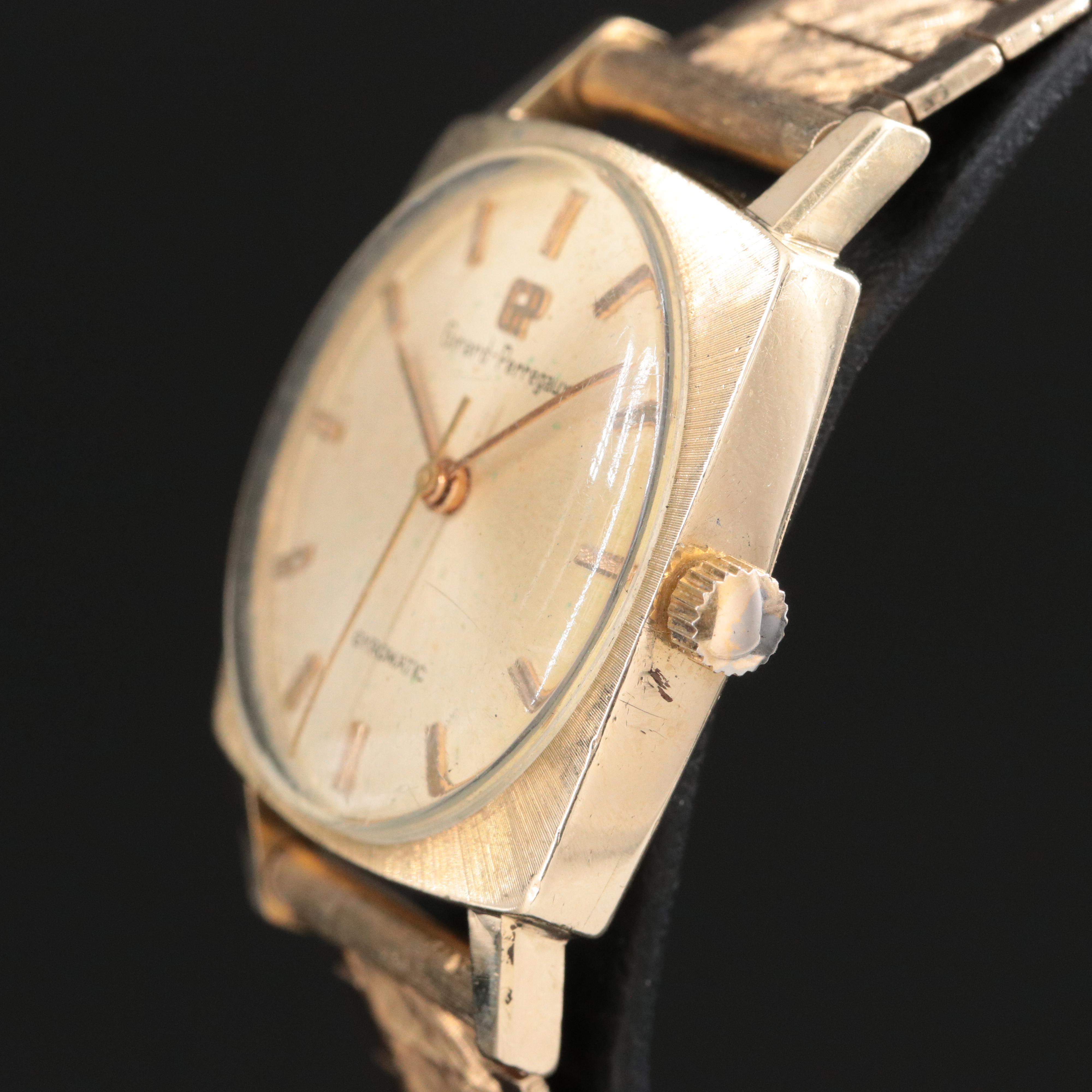 Girard-Perregaux Gyromatic Vintage 14K Gold Watch