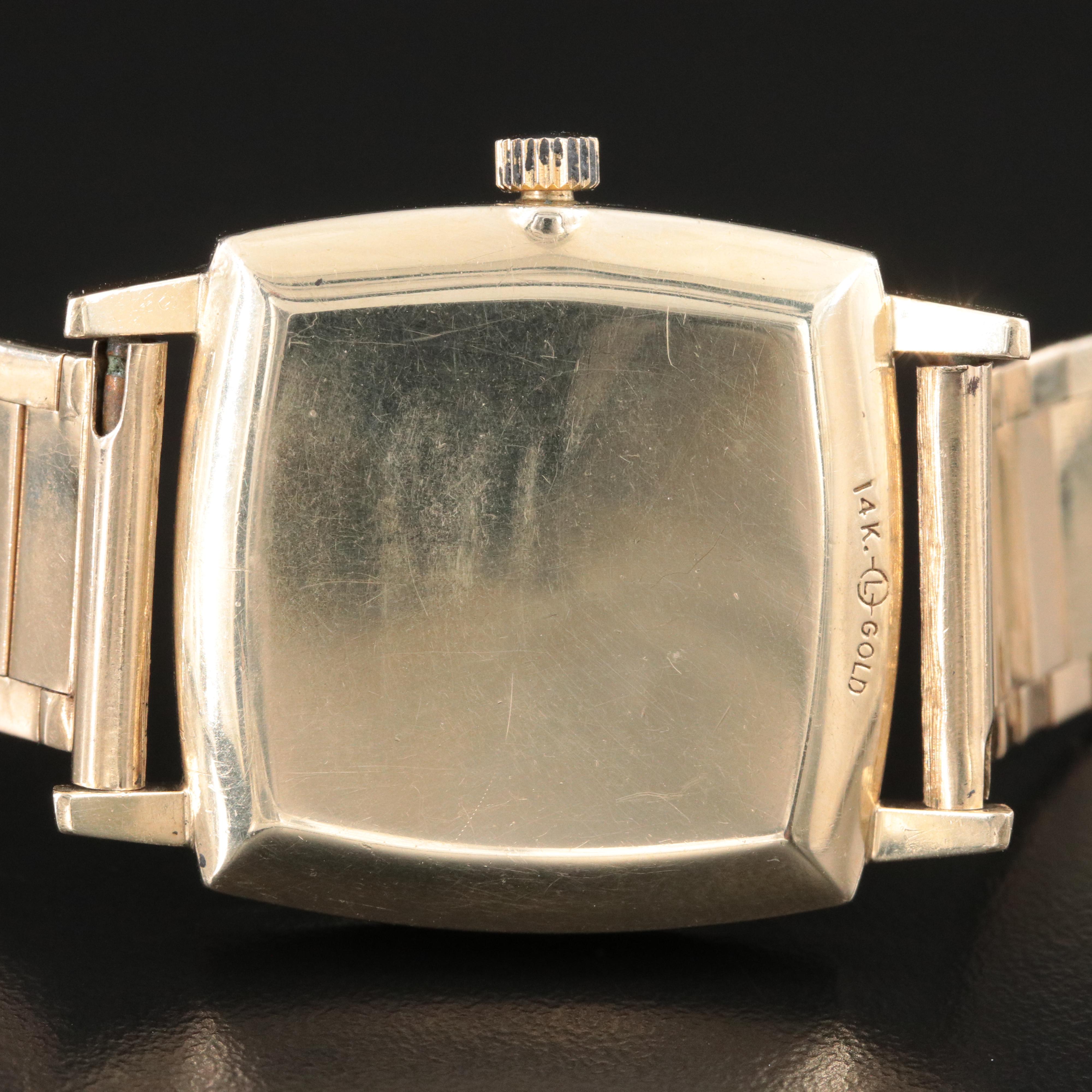 Girard-Perregaux Gyromatic Vintage 14K Gold Watch