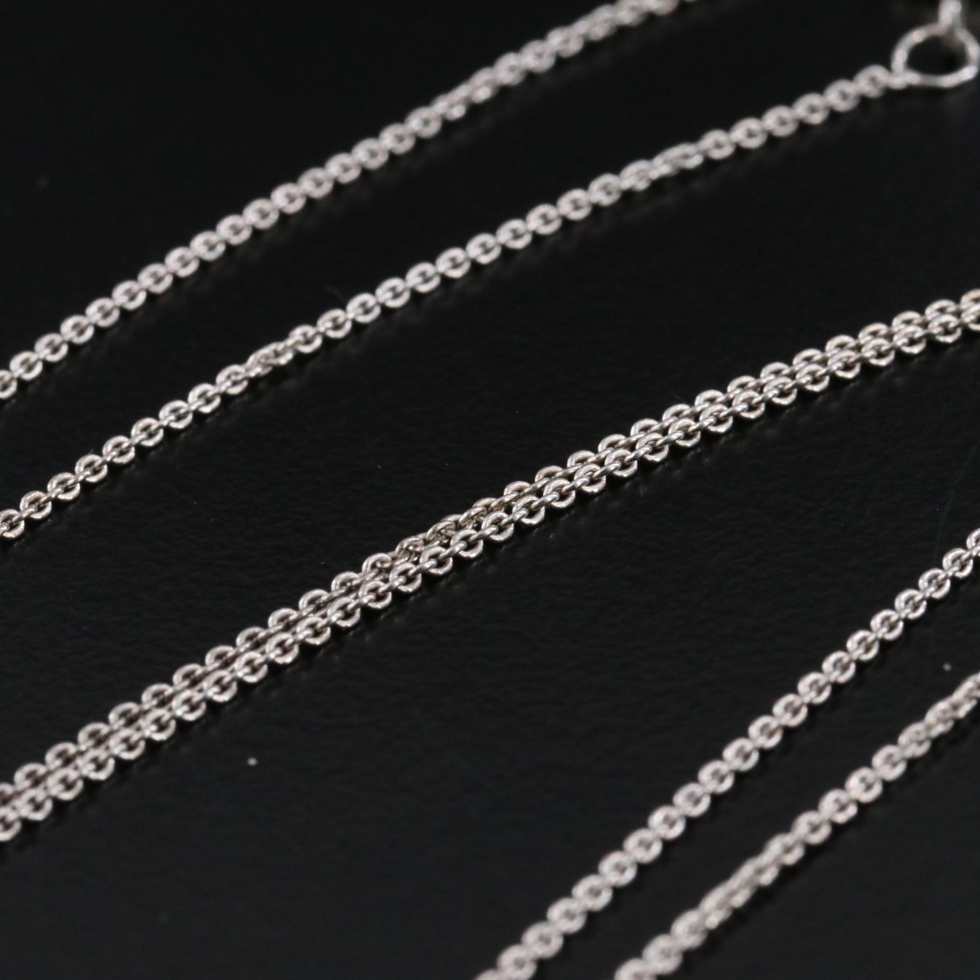 Sterling Diamond Heart Pendant Necklace with 10K Rose Gold Accent