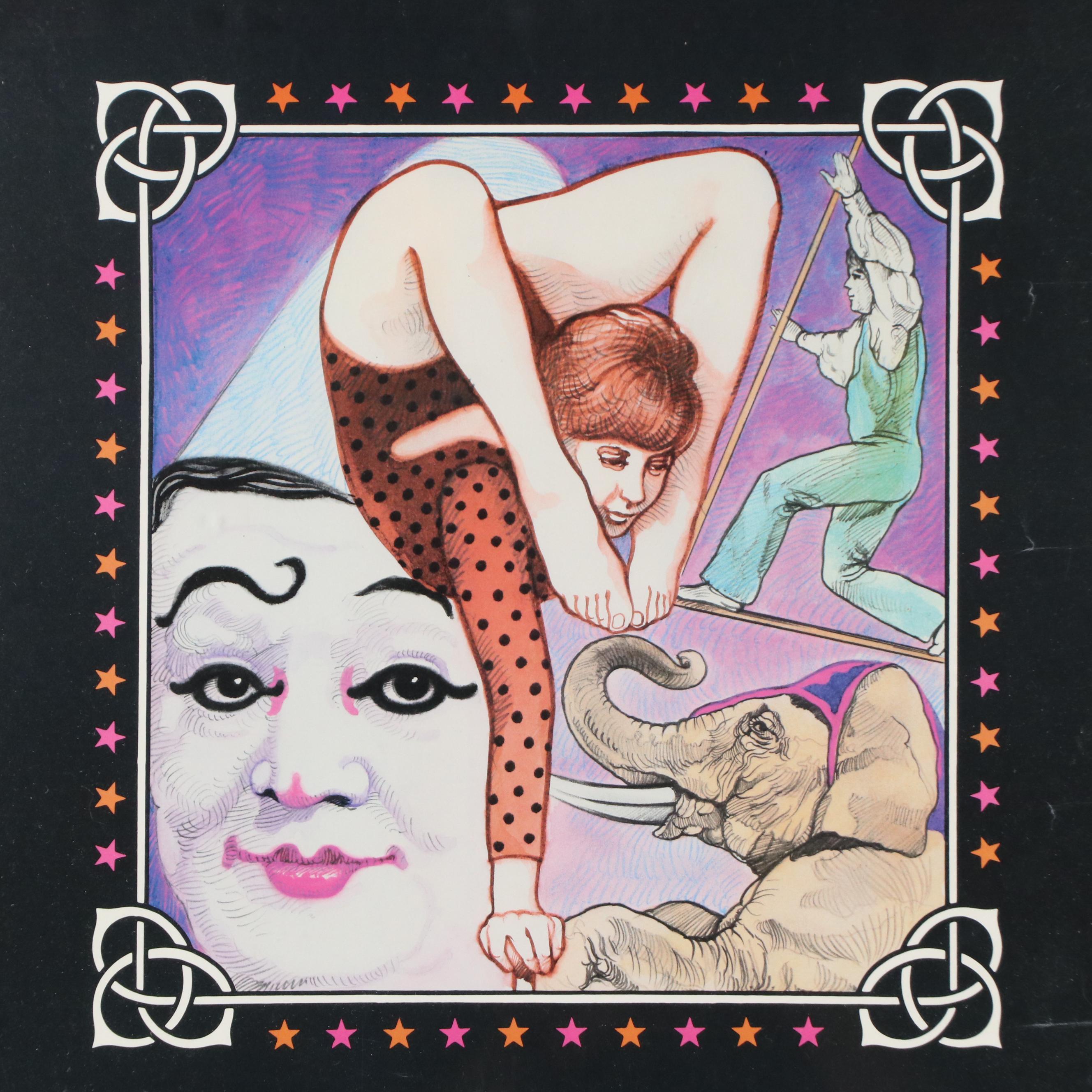 Claude Andreotto Poster for International Festival du Cirque, 1983