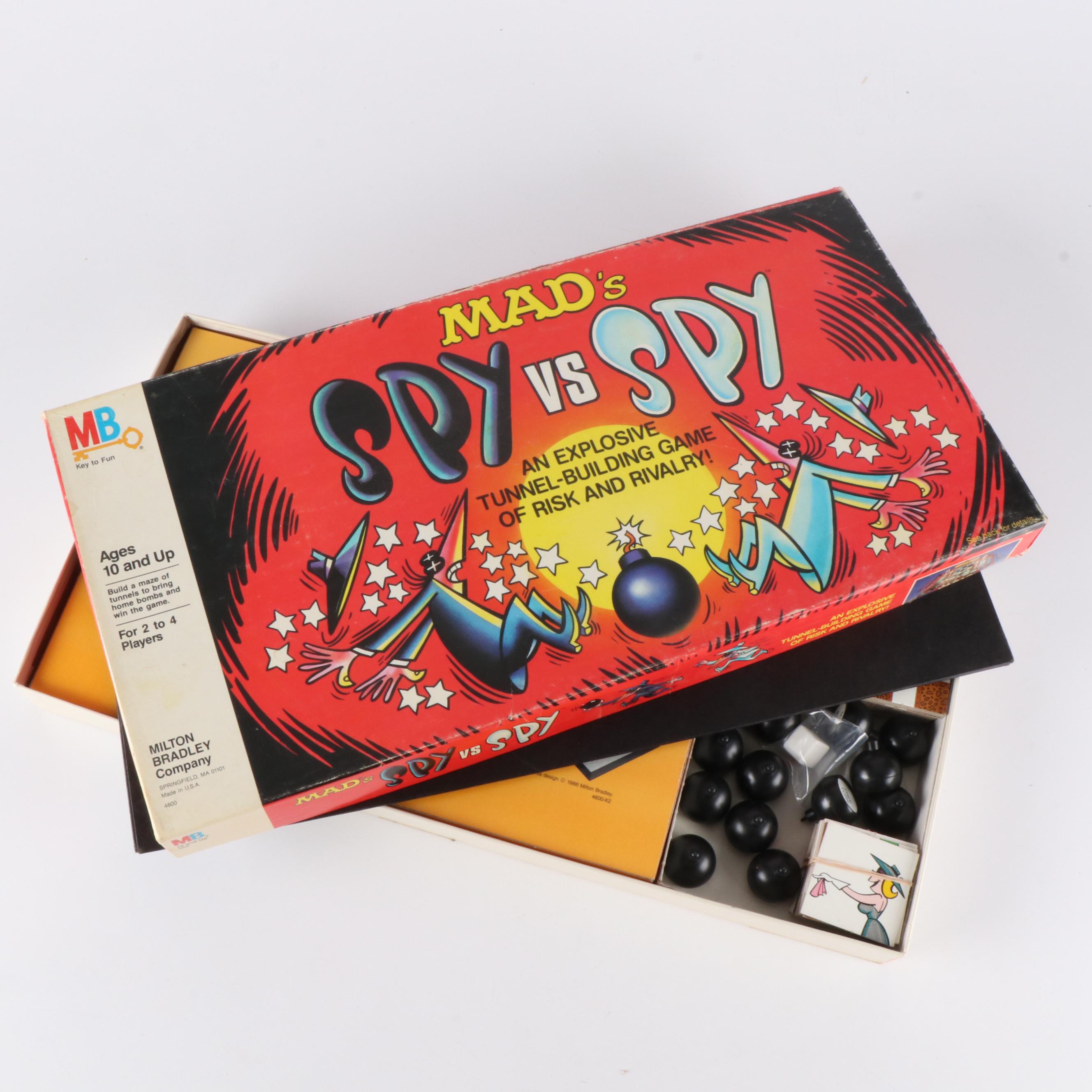 "Spy vs Spy" and "Conspiracy" with Other Strategy Board Games