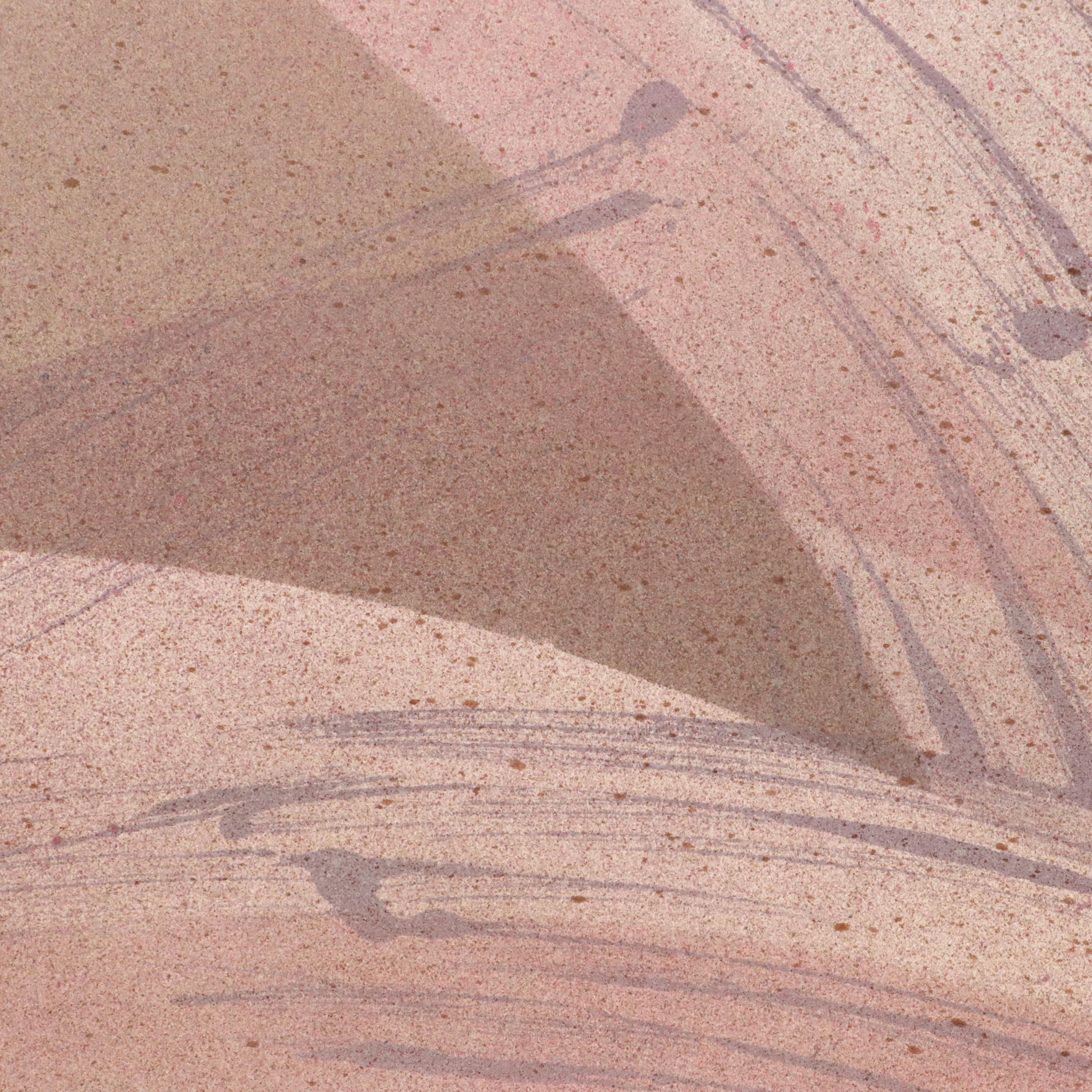 Kent K. Pachuta Abstract Mixed Media Painting, 1984