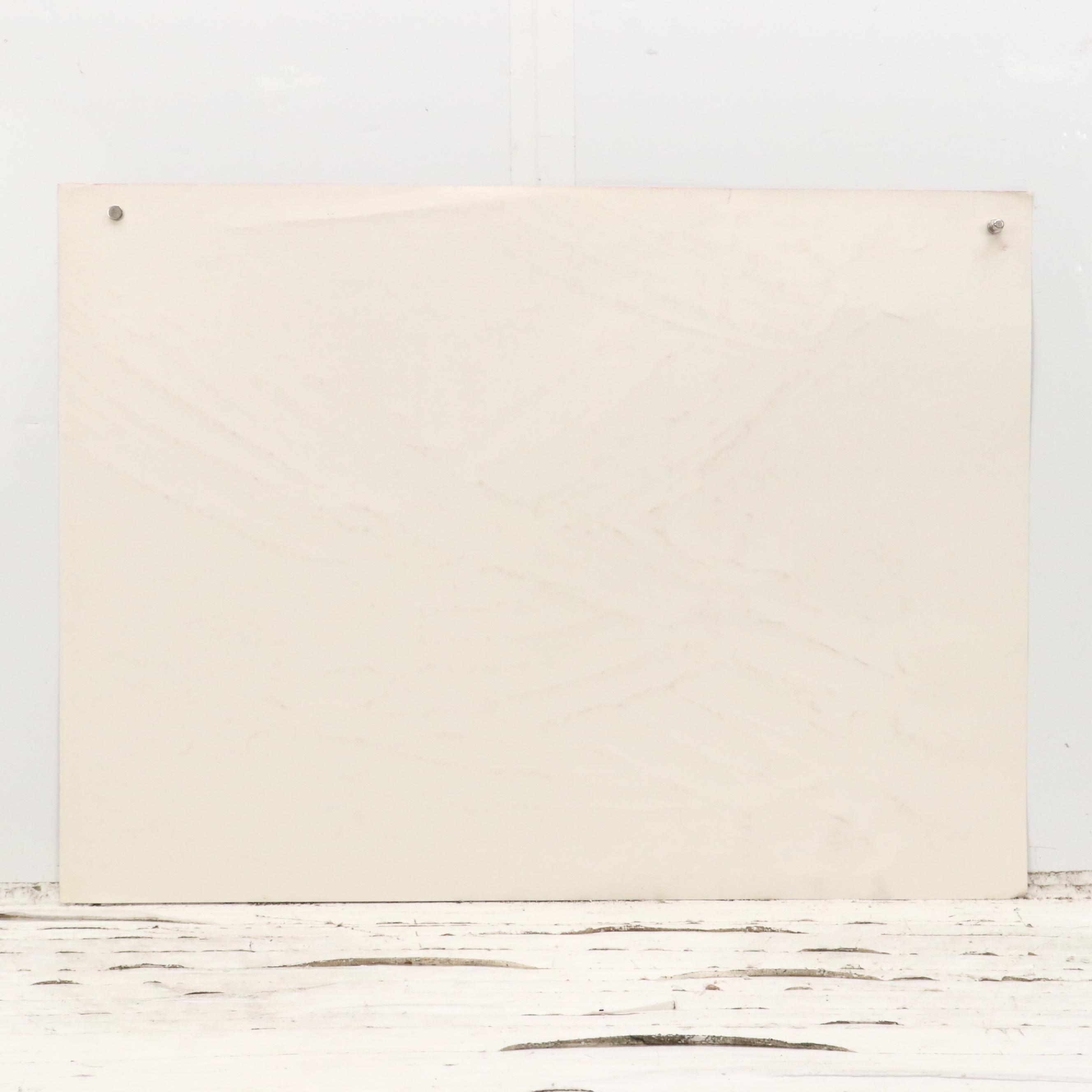 Kent K. Pachuta Abstract Mixed Media Painting, 1984