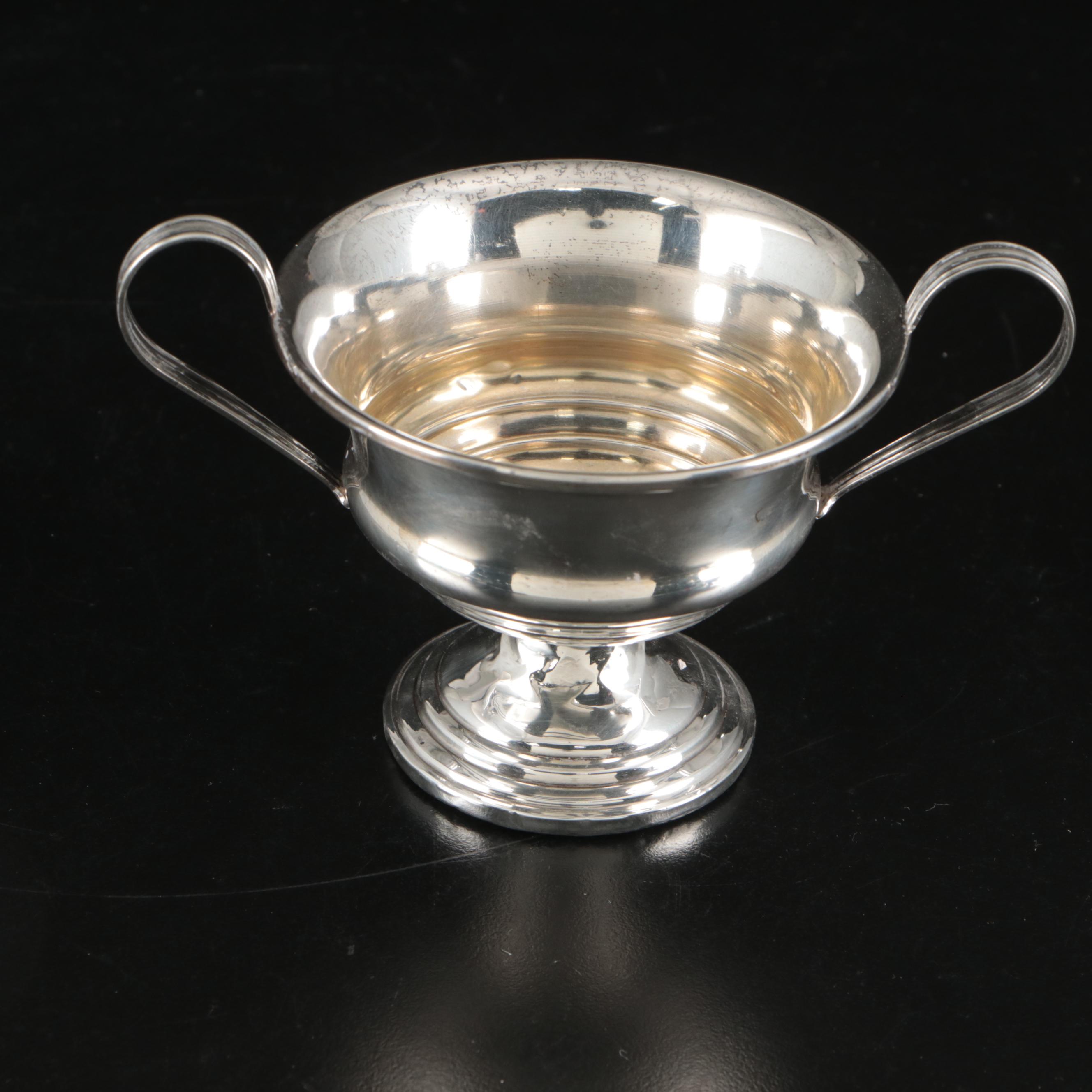 Arrowsmith Silver Company Creamer and Sugar Bowl, Mid-20th C.