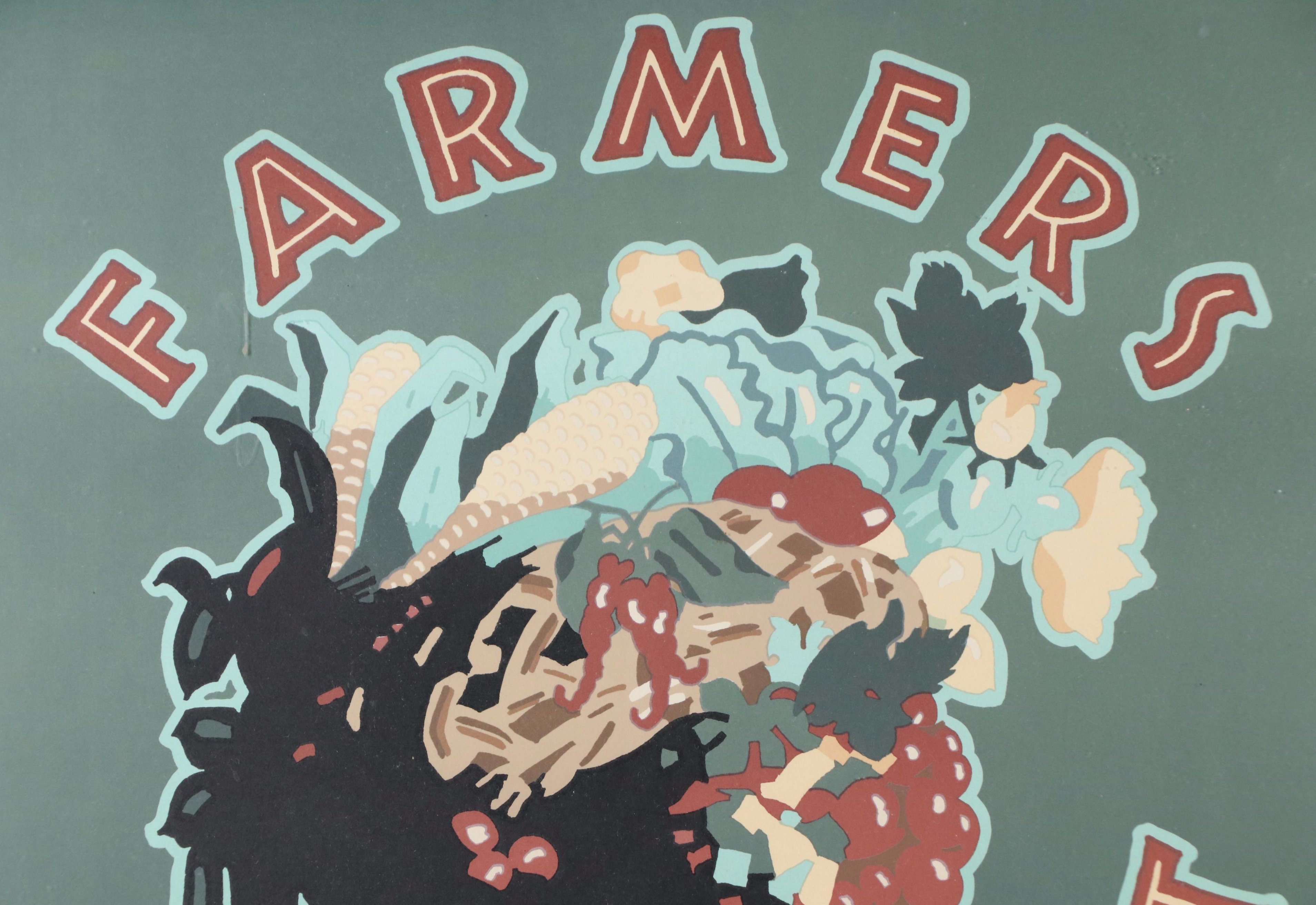 David Lance Goines Lithograph Poster for Chez Panisse, 1991