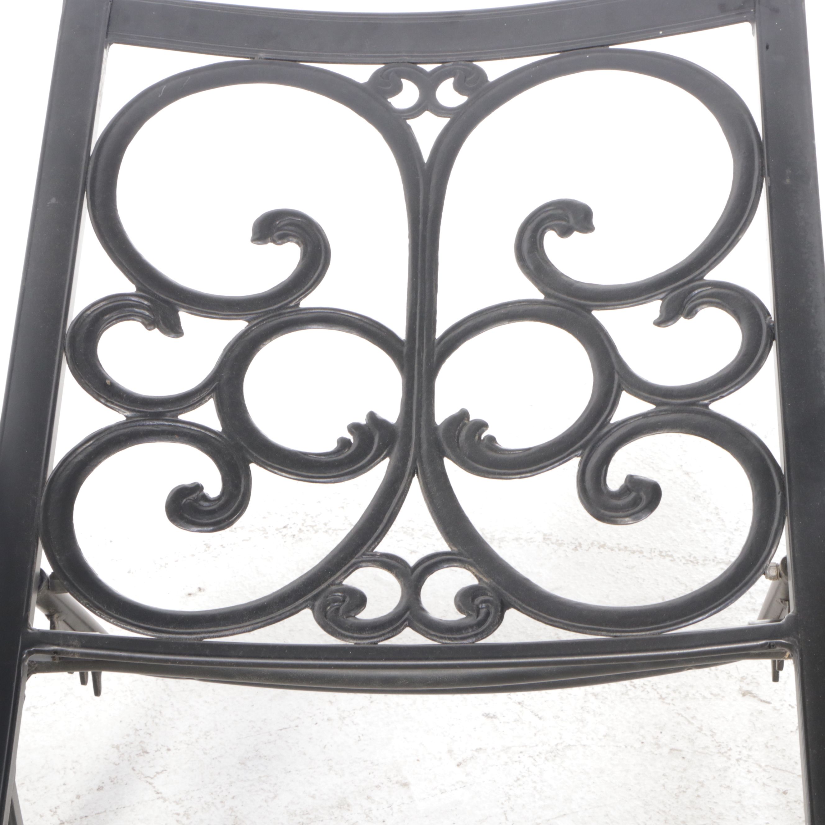 Thomasville Cast Aluminum Chaise Lounge