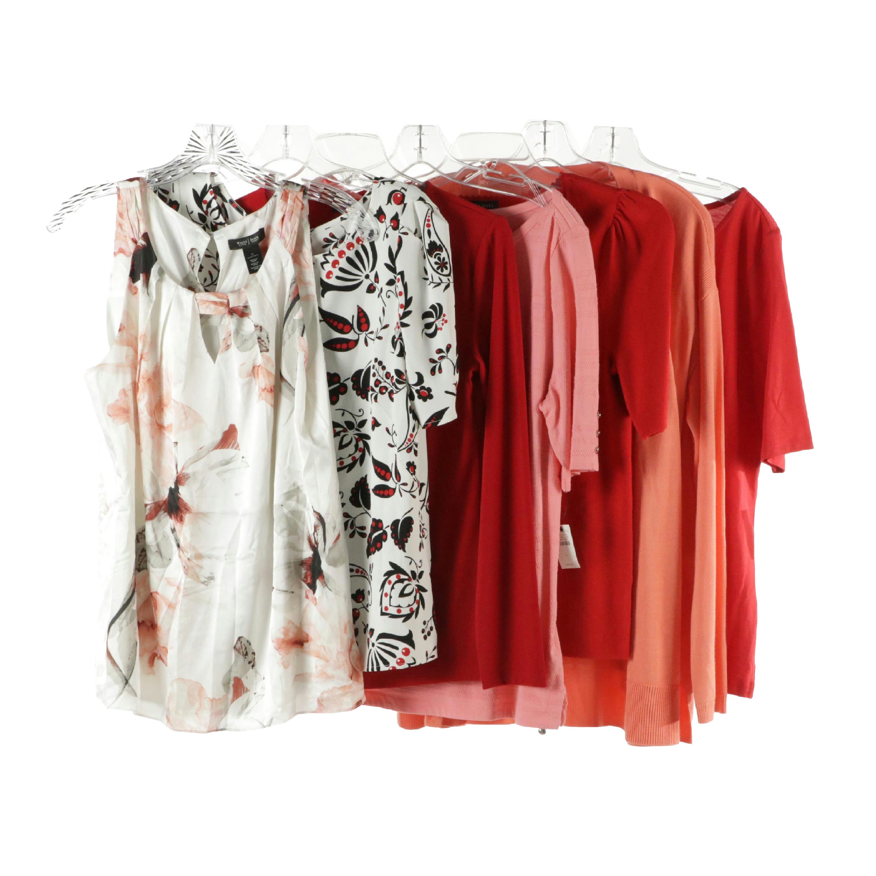 Talbots Floral Blouse, Cotton Tops and Sweaters, White House Black Market Tank