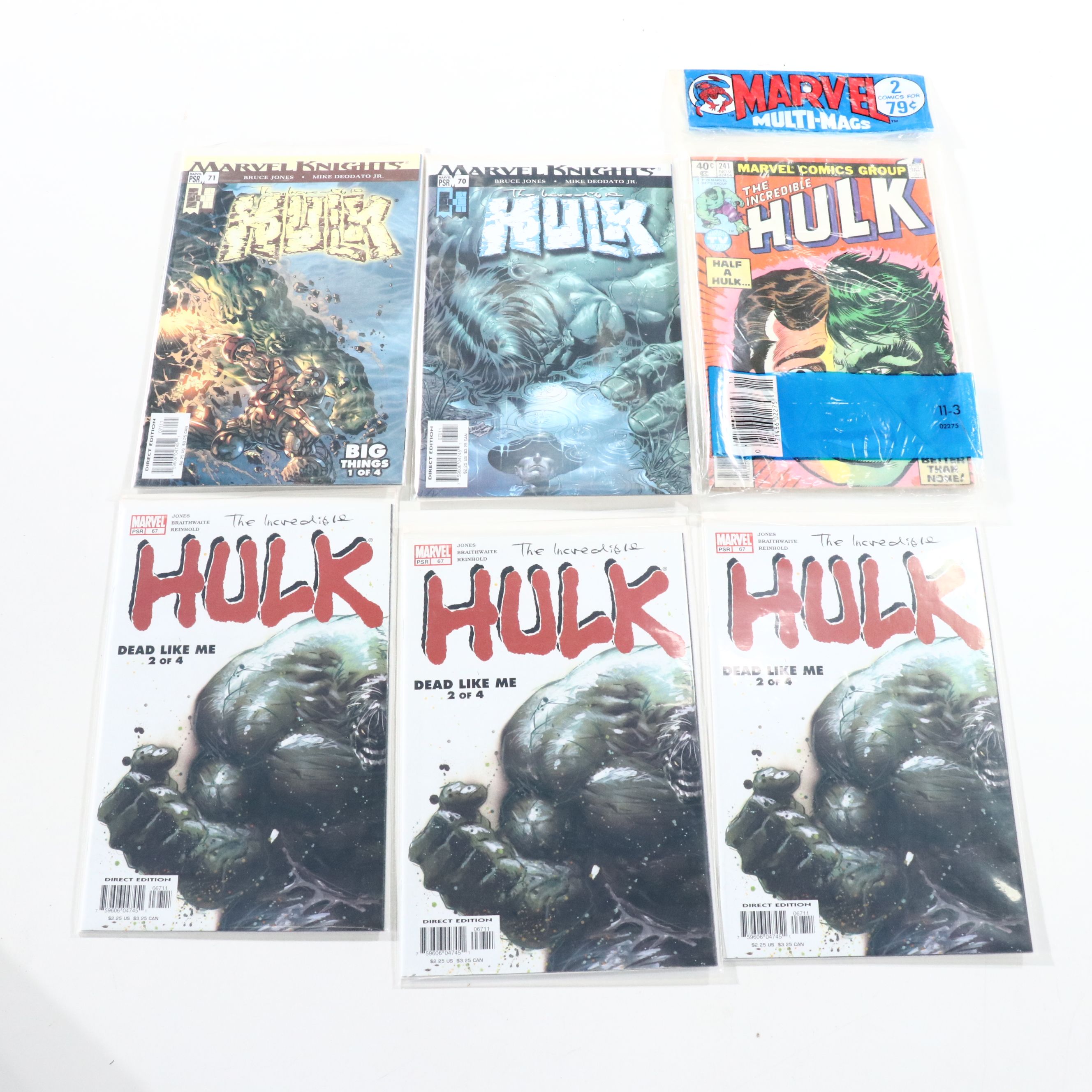 Modern Age "The Incredible Hulk" Marvel Comic Books and More