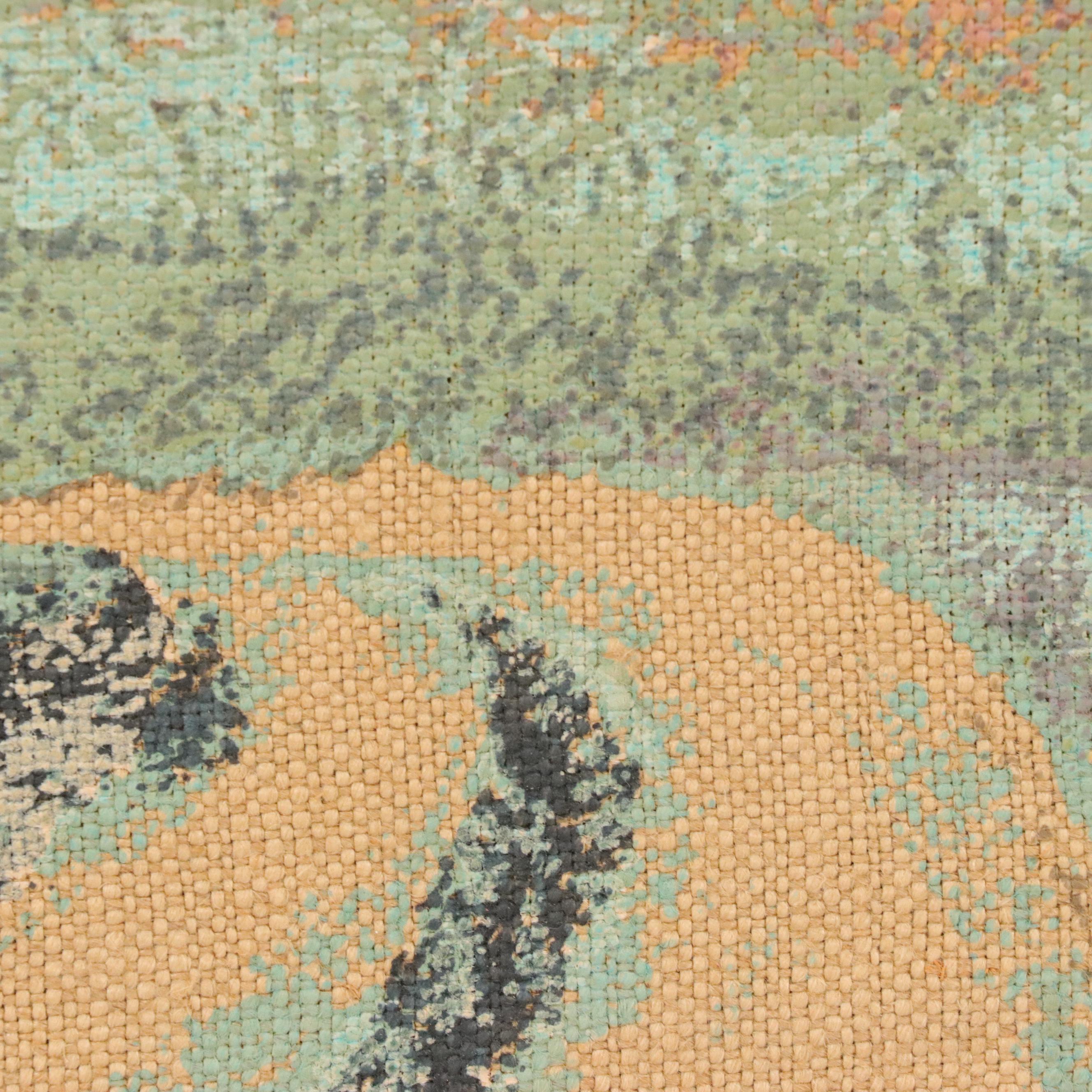 Robert Bushong MCM Coastal Landscape Screenprint