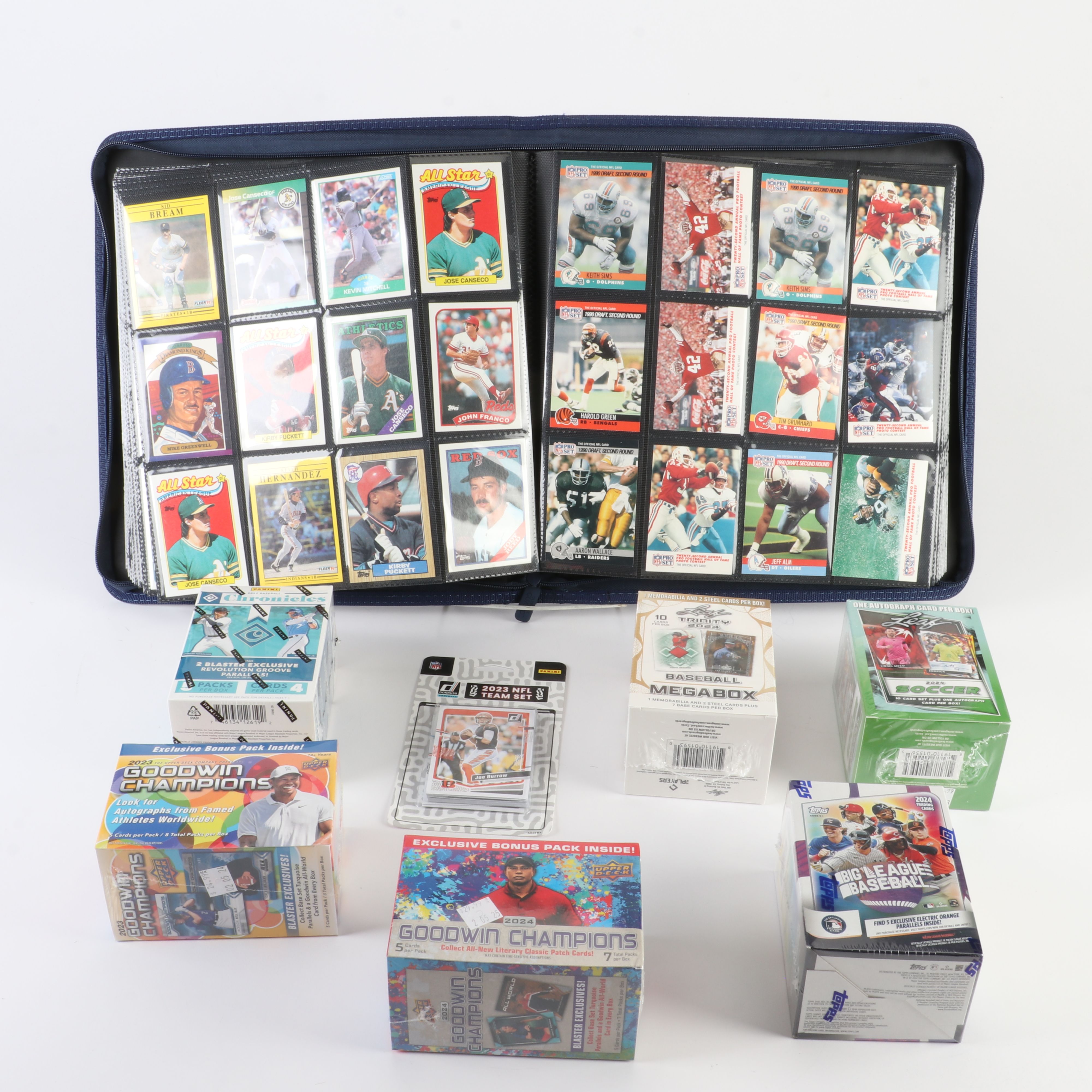 Collection of Mint Condition Sports Cards, Including Autographed Cards