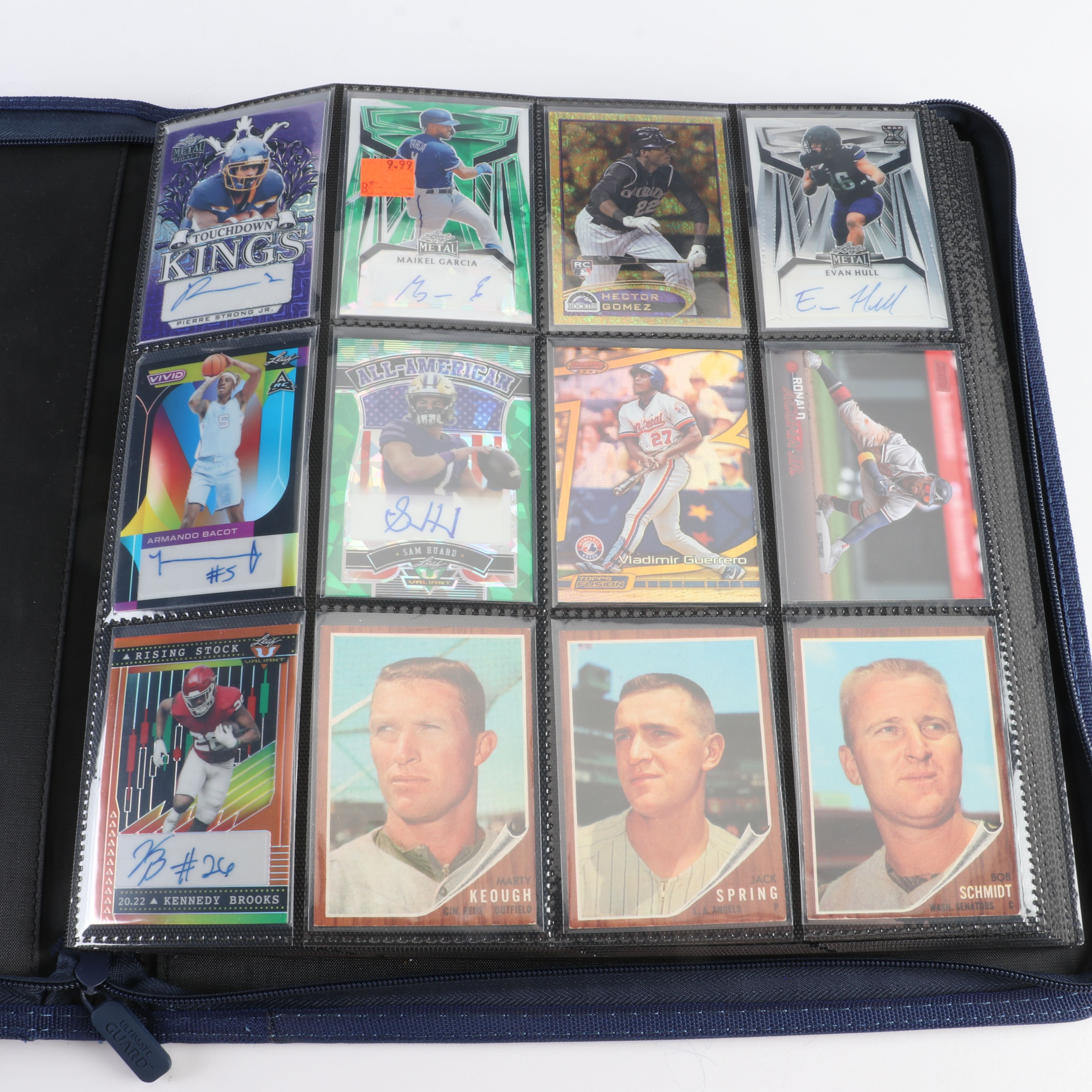 Collection of Mint Condition Sports Cards, Including Autographed Cards