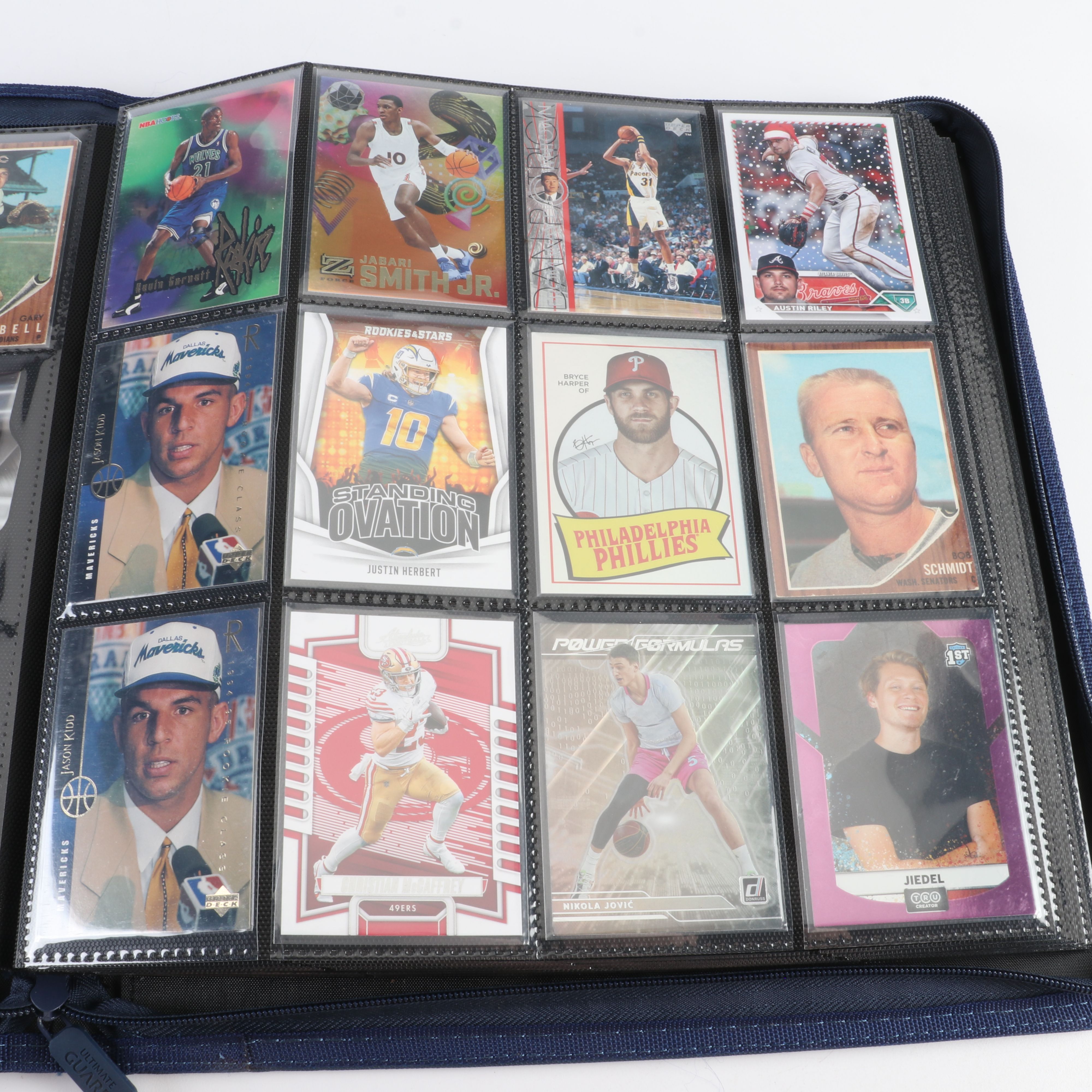 Collection of Mint Condition Sports Cards, Including Autographed Cards