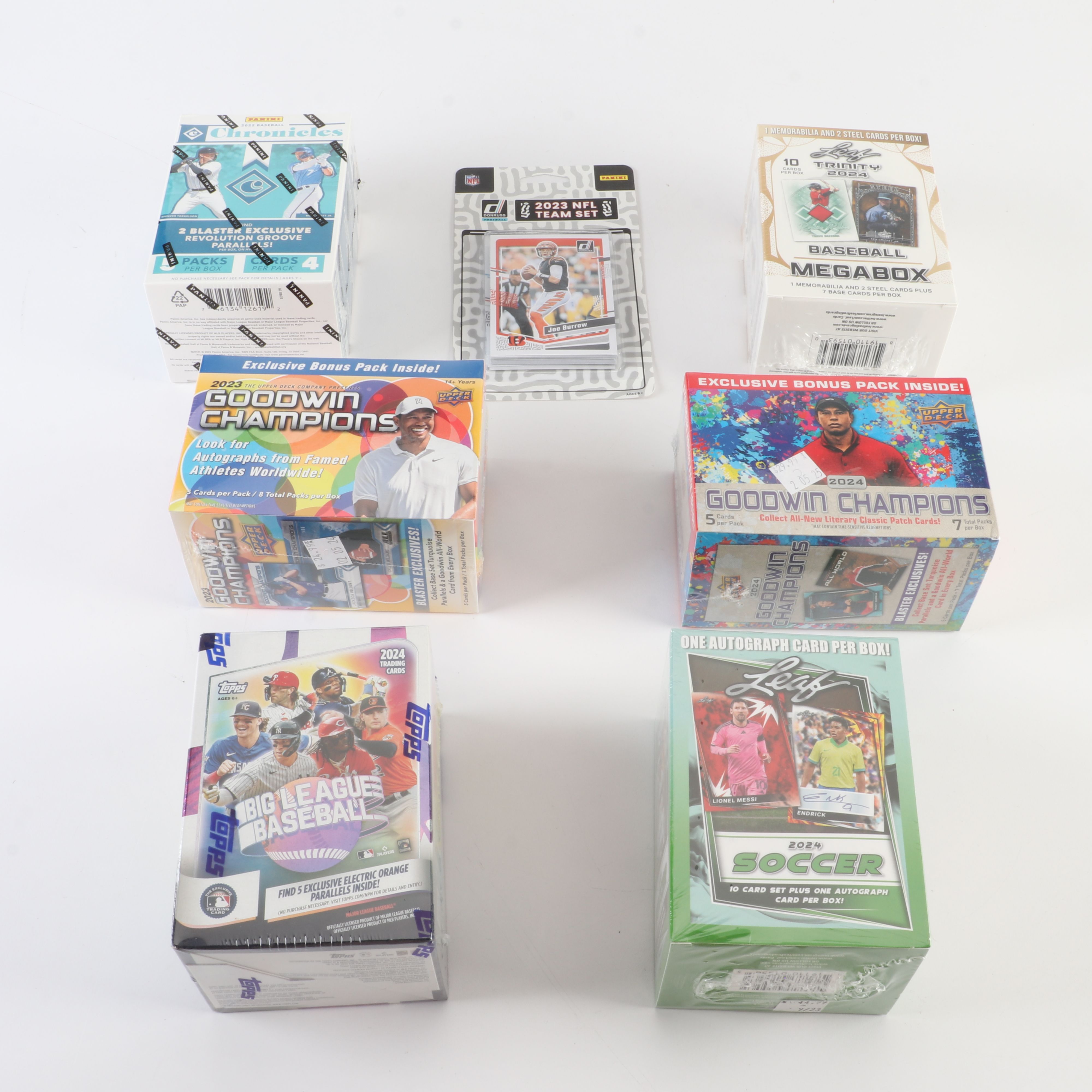 Collection of Mint Condition Sports Cards, Including Autographed Cards