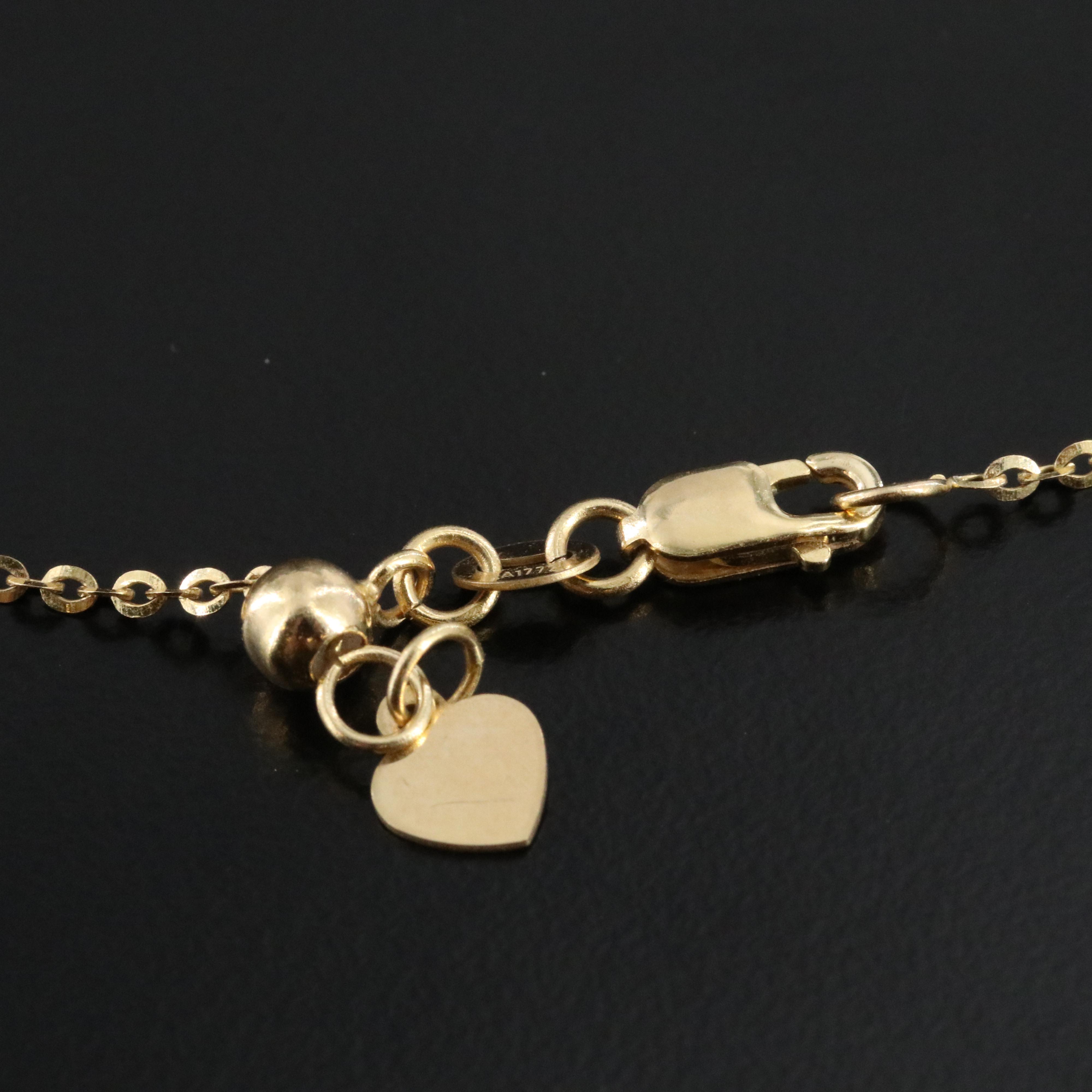 14K Cable Chain Necklace