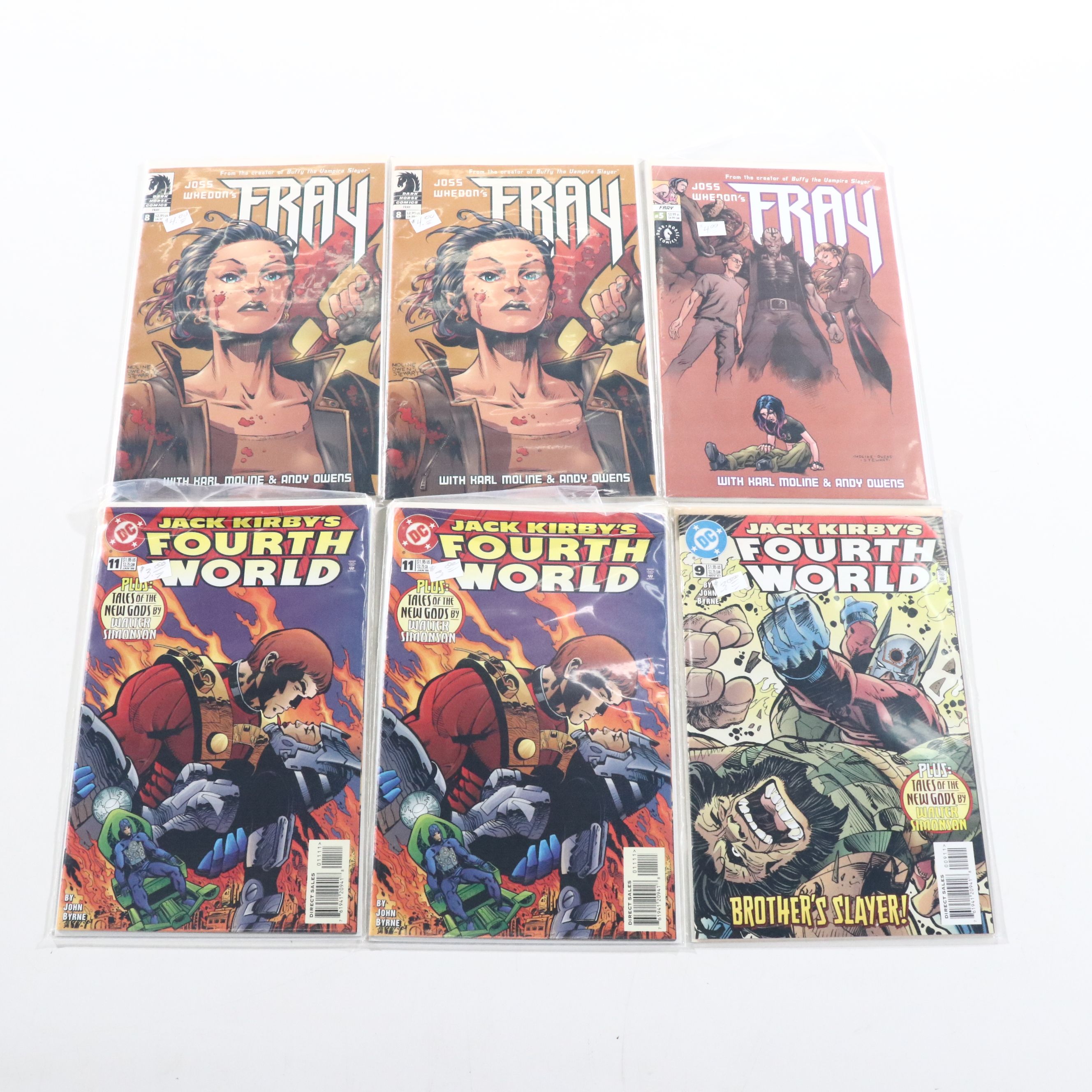 Modern Age Comic Books Featuring "Firestorm", "Fantastic Four", and More