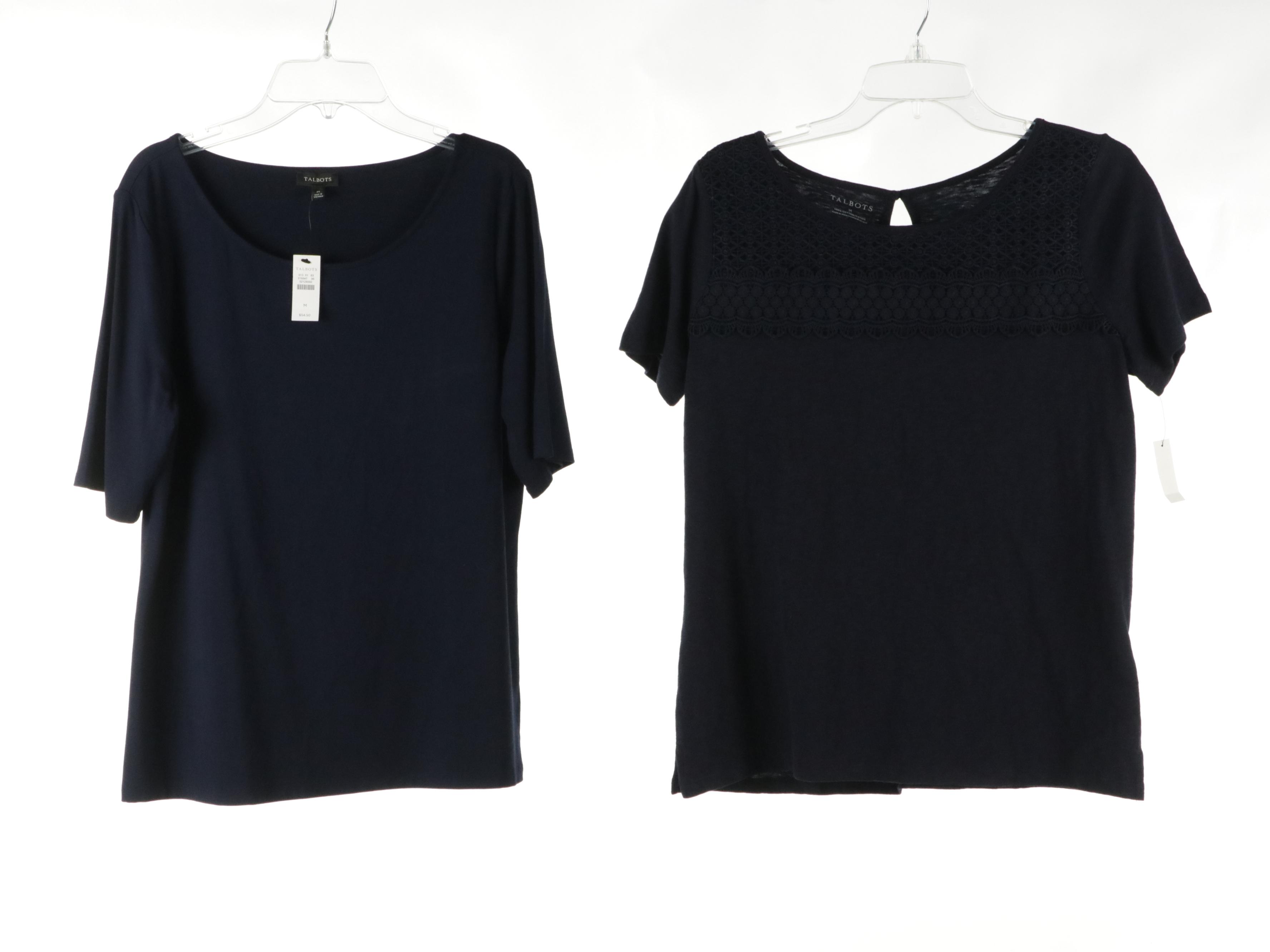 Talbots Navy Blue Linen Blazer, Nautical Rope Wide-Leg Pants and More, With Tags