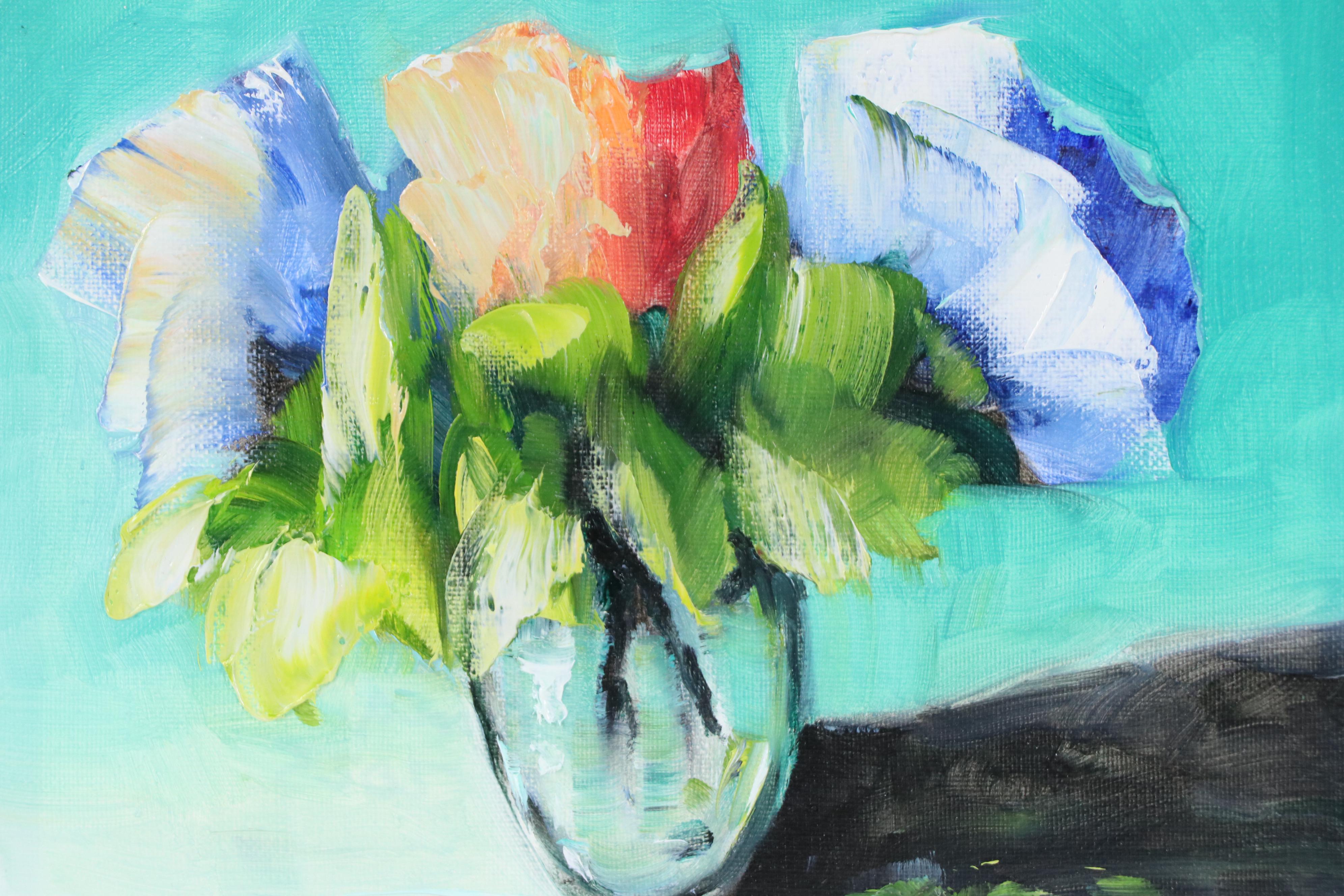 José M. Lima Floral Still Life Oil Painting, 2025