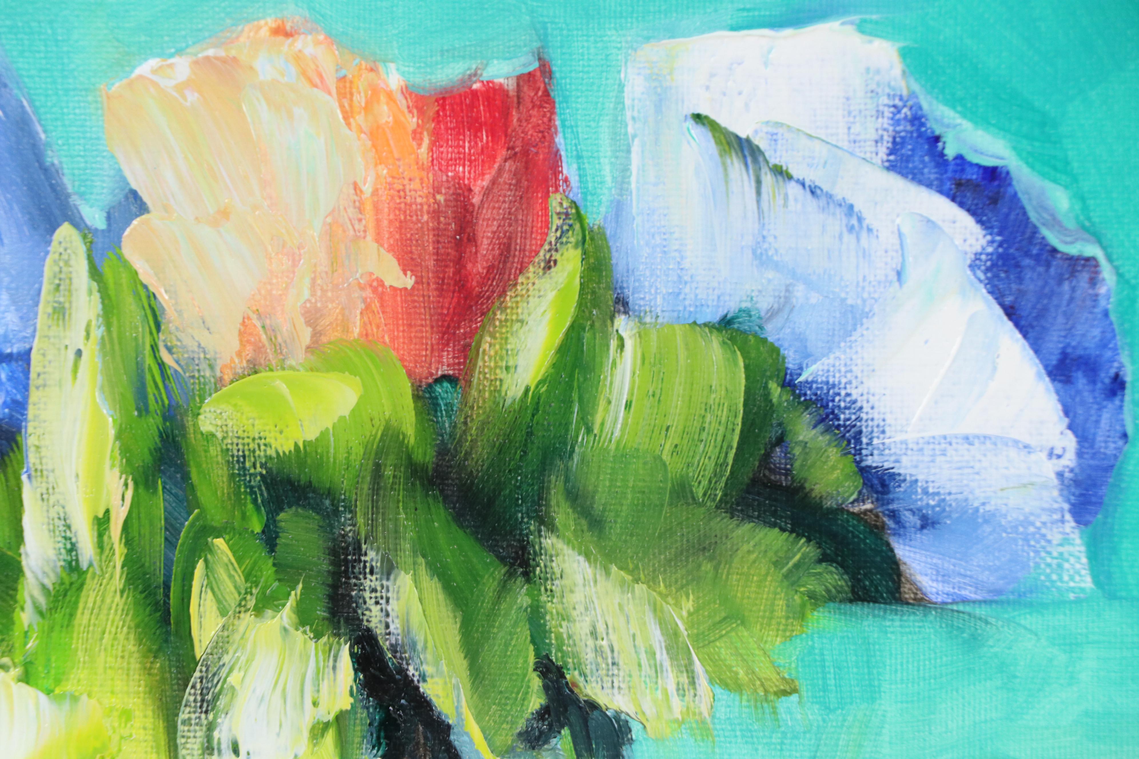 José M. Lima Floral Still Life Oil Painting, 2025