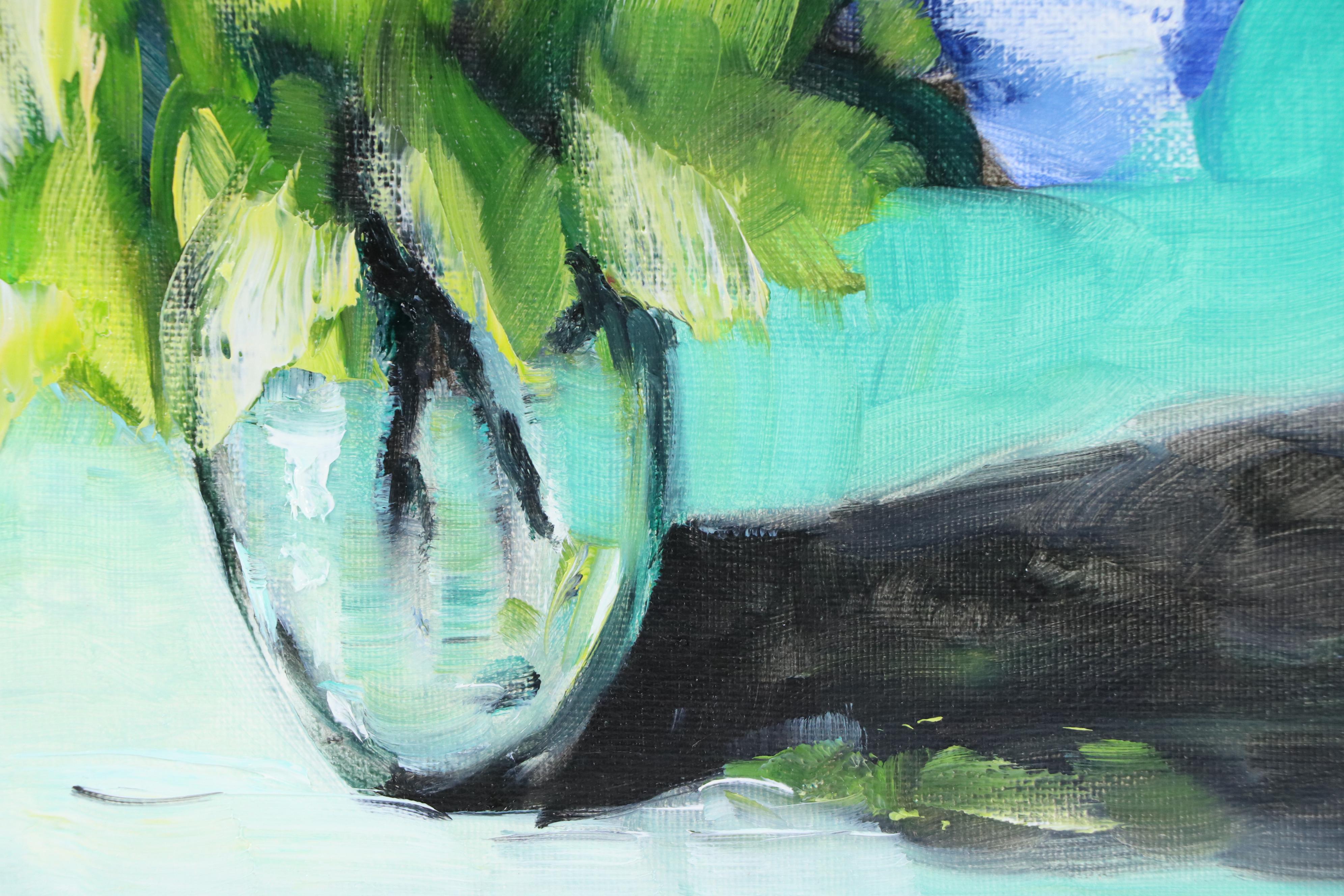 José M. Lima Floral Still Life Oil Painting, 2025