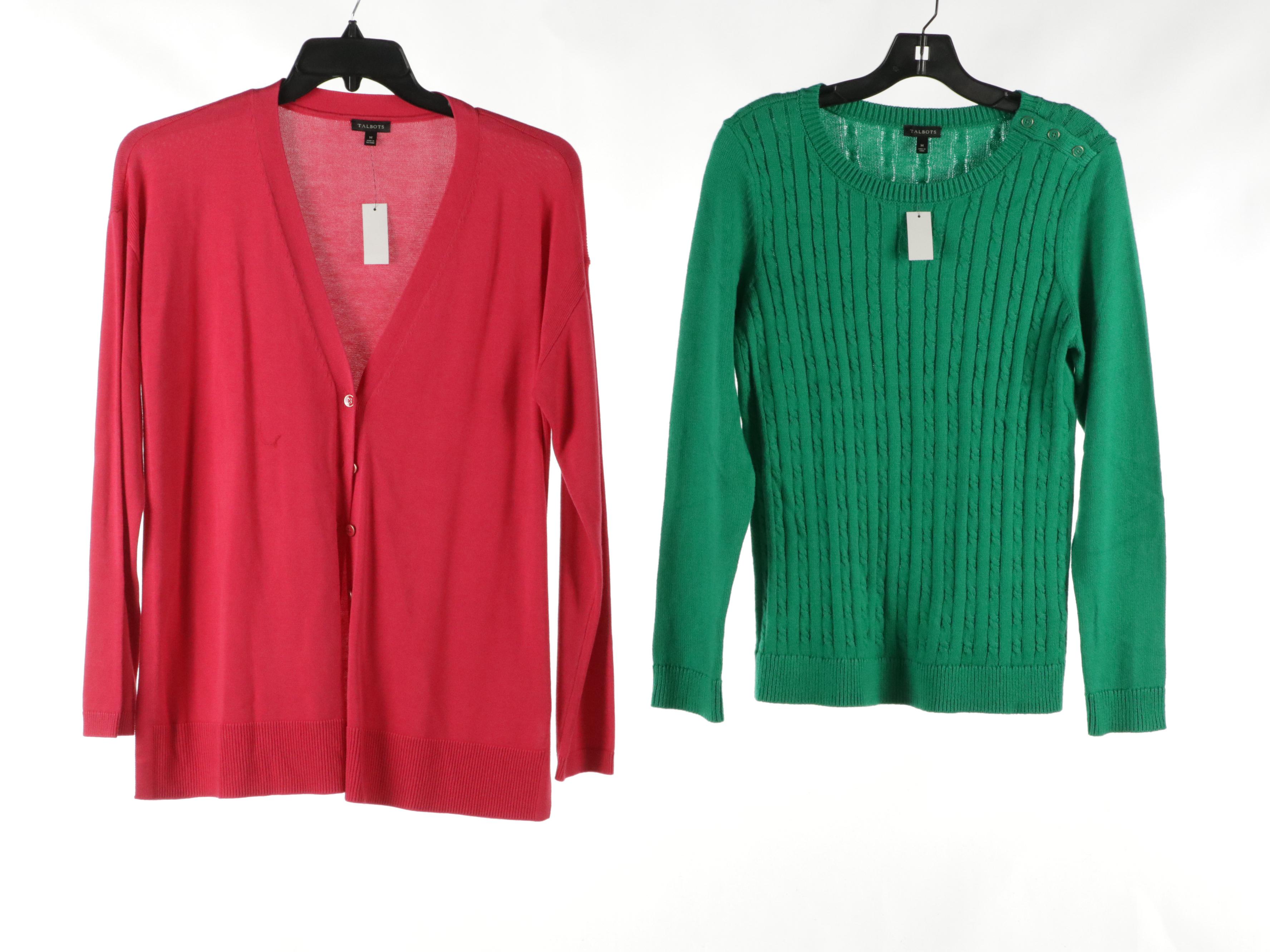 Talbots Signature Dress Pants, Cashmere & Cotton Blend Sweaters, More, With Tags