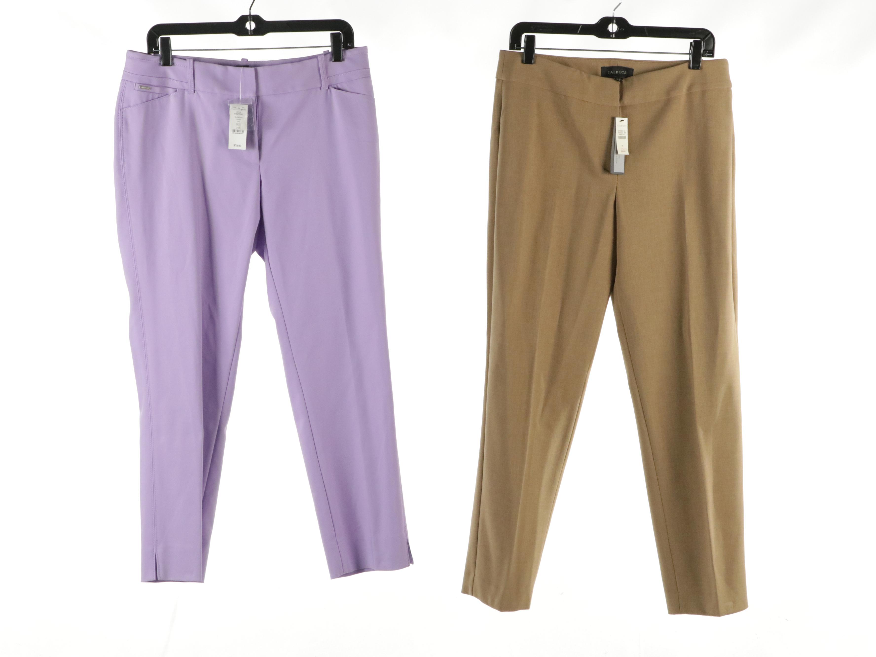 Talbots Signature Dress Pants, Cashmere & Cotton Blend Sweaters, More, With Tags