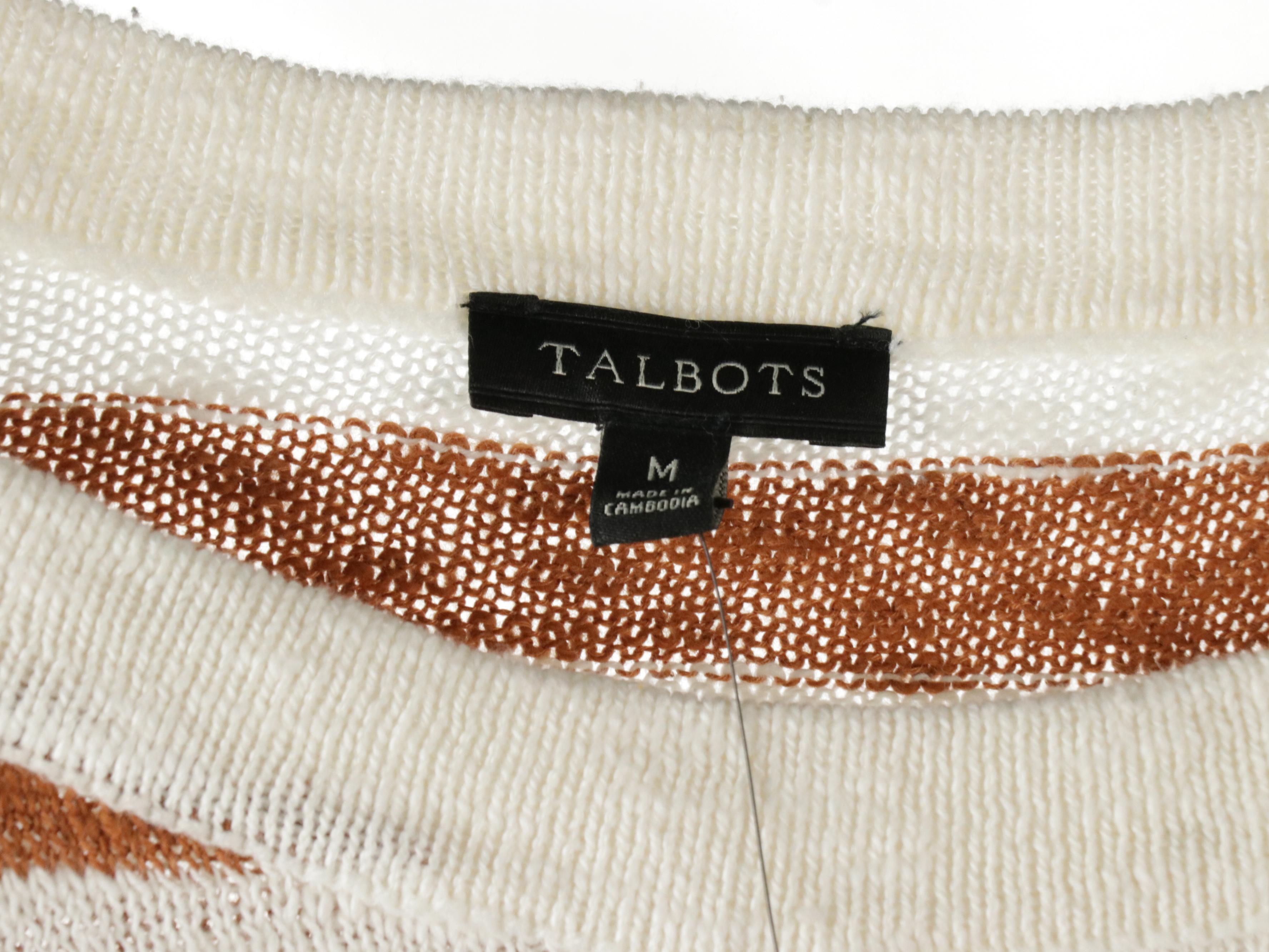 Talbots Signature Dress Pants, Cashmere & Cotton Blend Sweaters, More, With Tags
