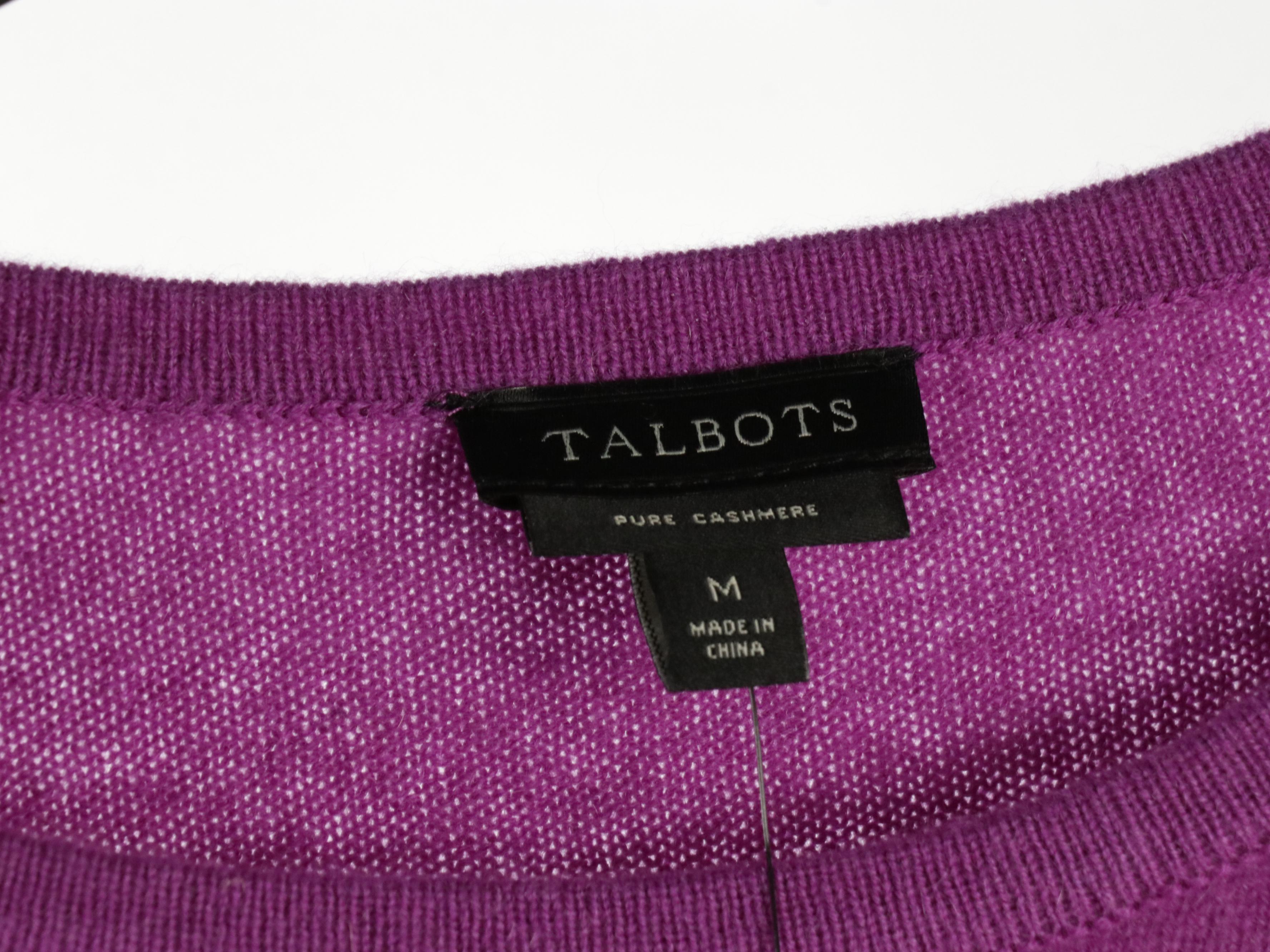 Talbots Signature Dress Pants, Cashmere & Cotton Blend Sweaters, More, With Tags