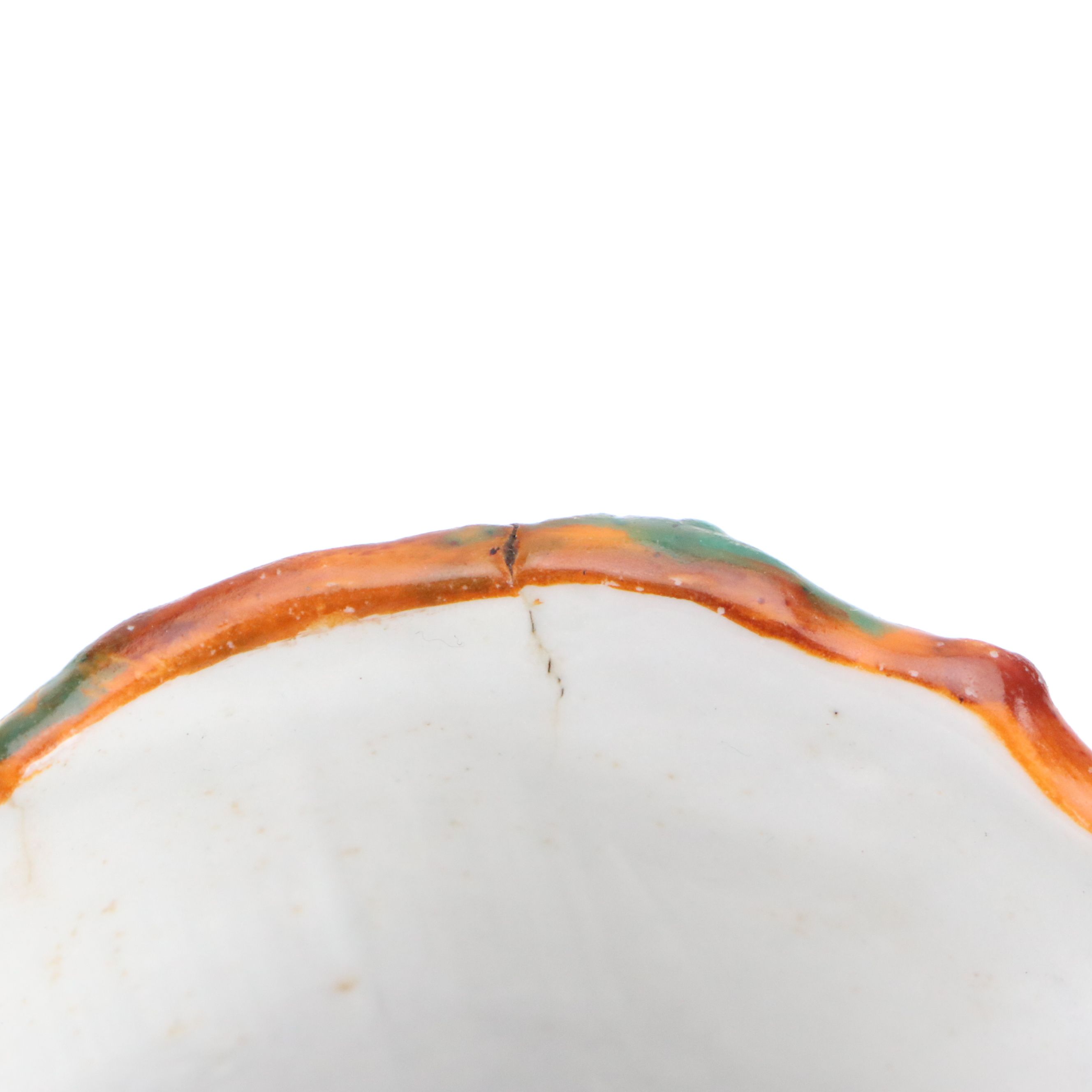 Kaas GlassWorks "That Wonderful Mother of Mine" Dish with Majolica Style Vase