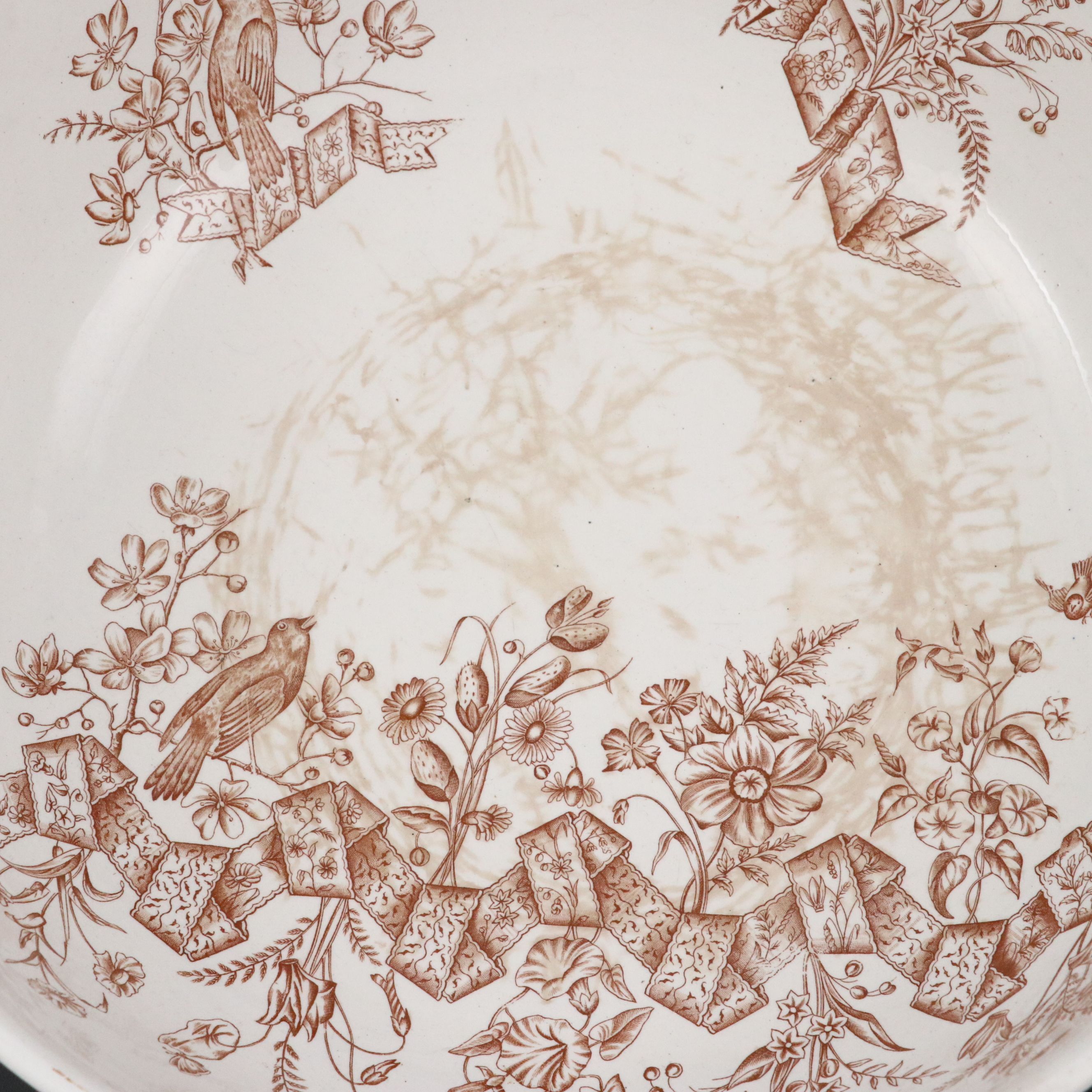 European Ceramic Pitcher and Beaker with Ironstone Coffee Pots