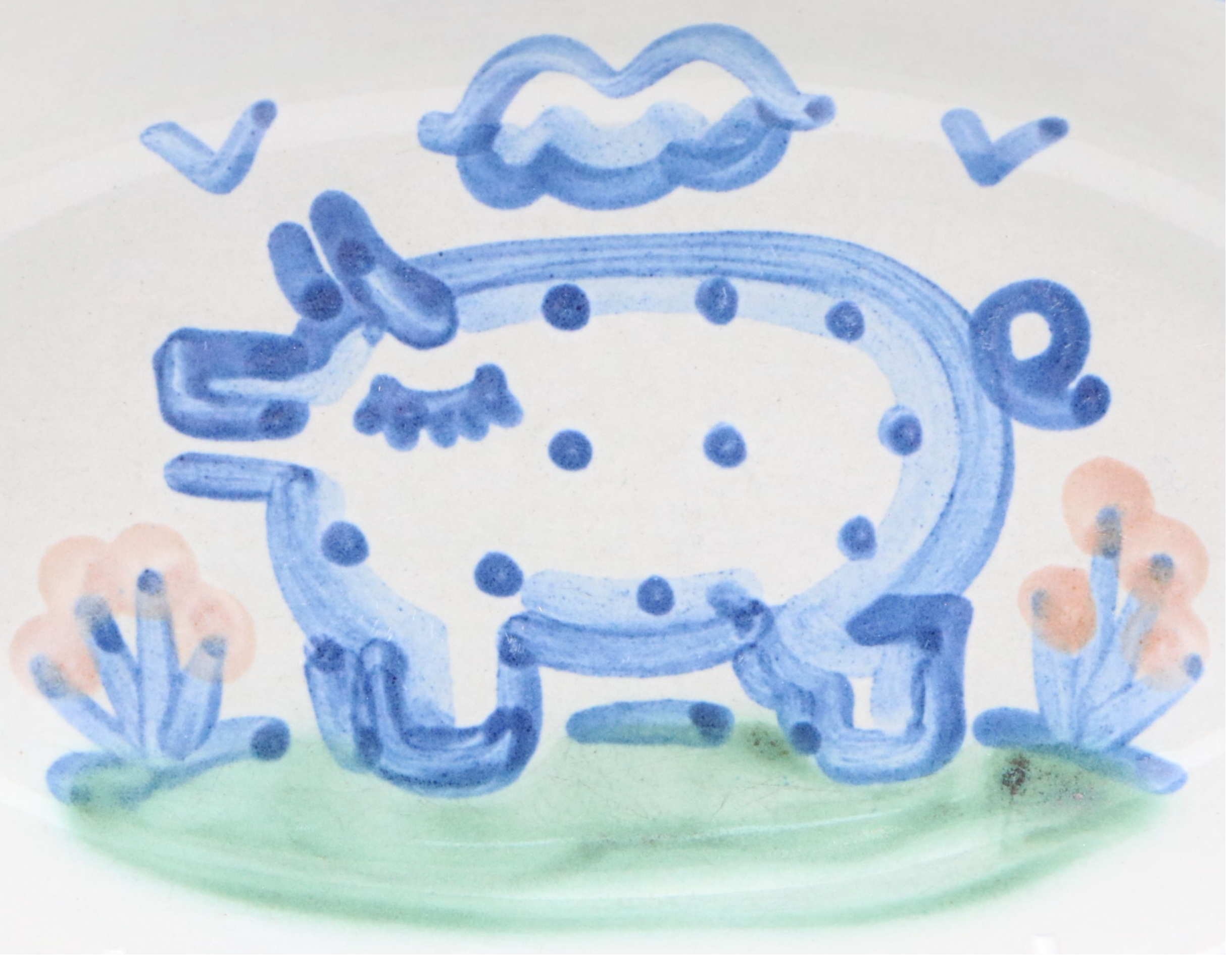 M. A. Hadley "Country Scene" Serving Dishes and "Gourmet" Bowl